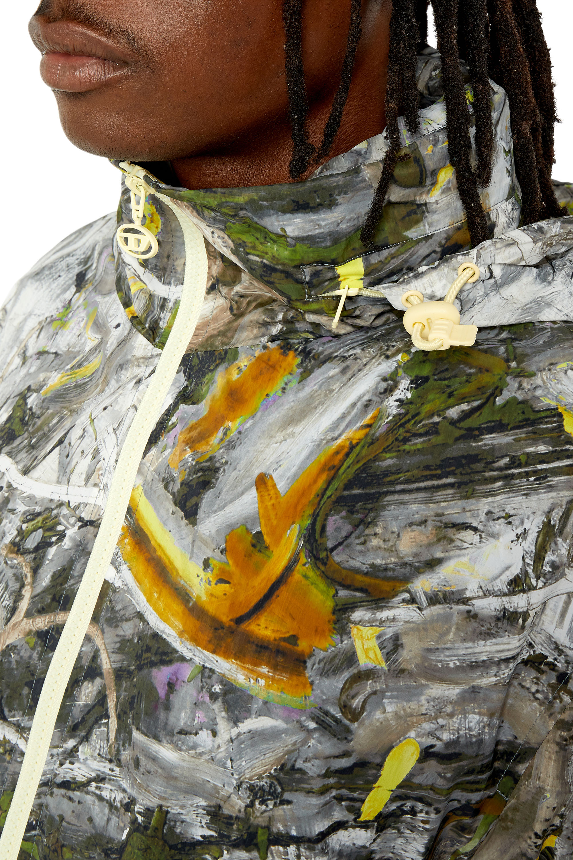 Diesel - J-WARREL-PRINT, ブラック/ホワイト - Image 5
