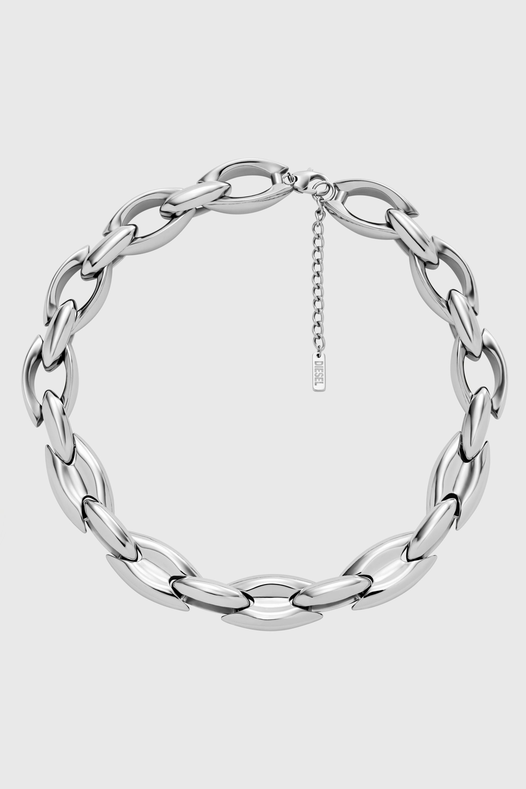 Diesel - DX1586040 JEWEL, Unisex's ネックレス in シルバー - 1