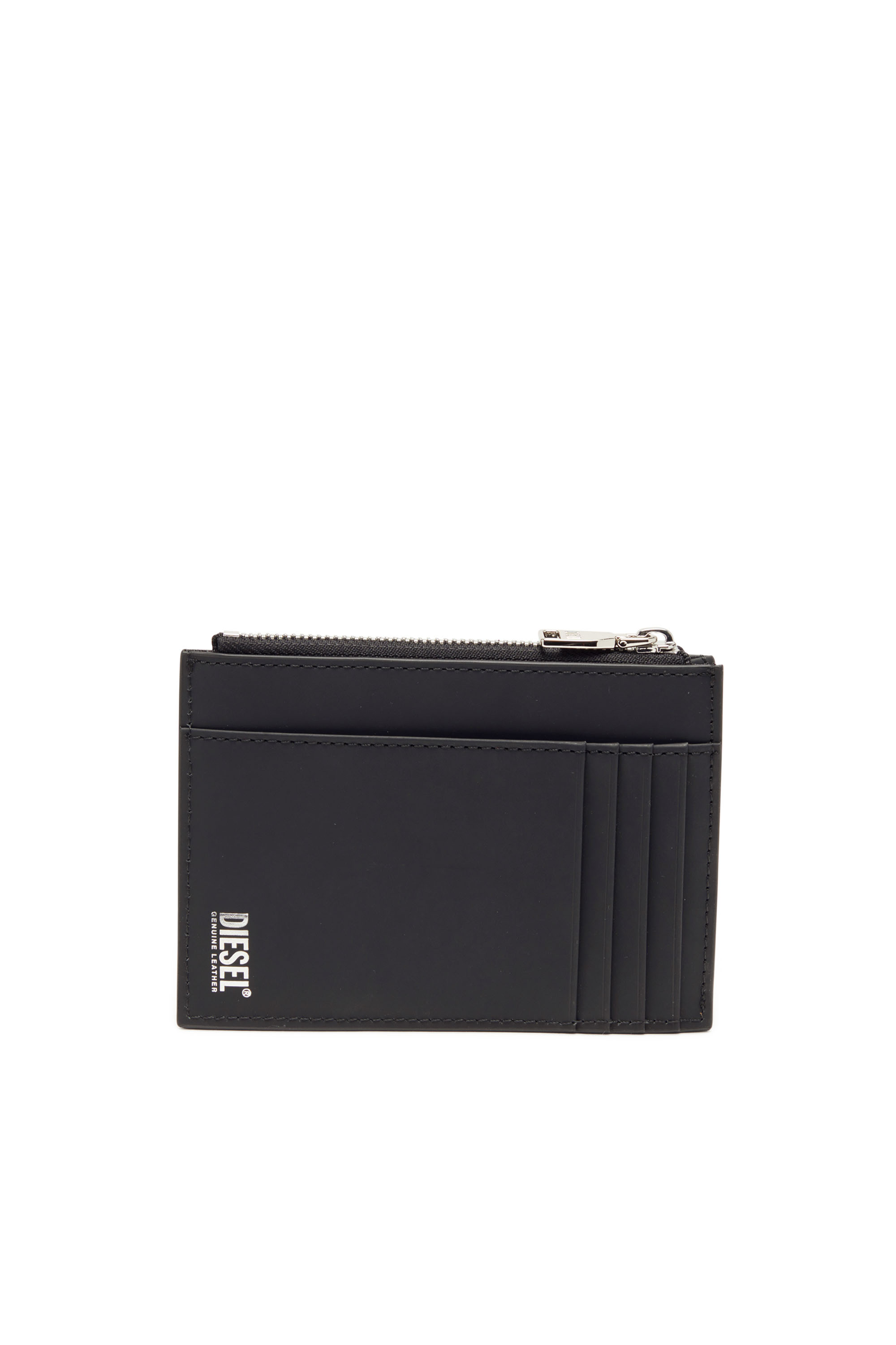Diesel - 1DR CARD HOLDER I, Female's Card holder in matte leather in ブラック - 2