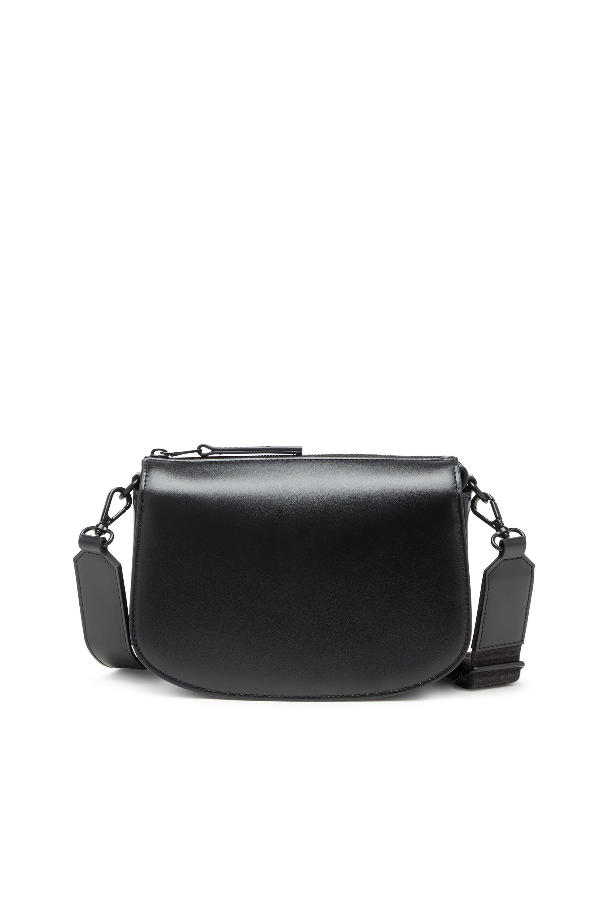 Diesel - 1DR CAMERA BAG, Unisex's 1DR-Camera bag in premium leather in ブラック - 4
