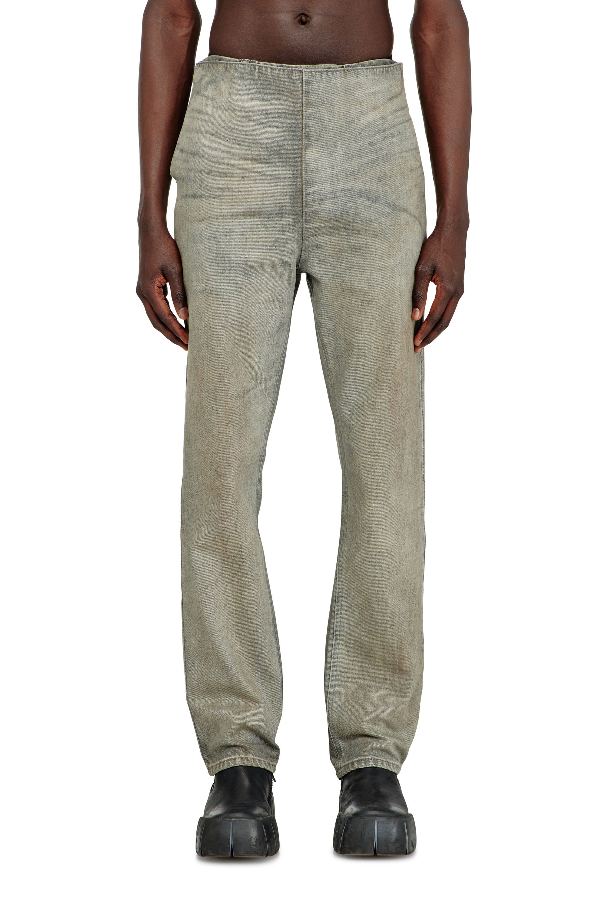 Diesel - Male's Slim Jeans D-THANOR 09P24, グレー - 1