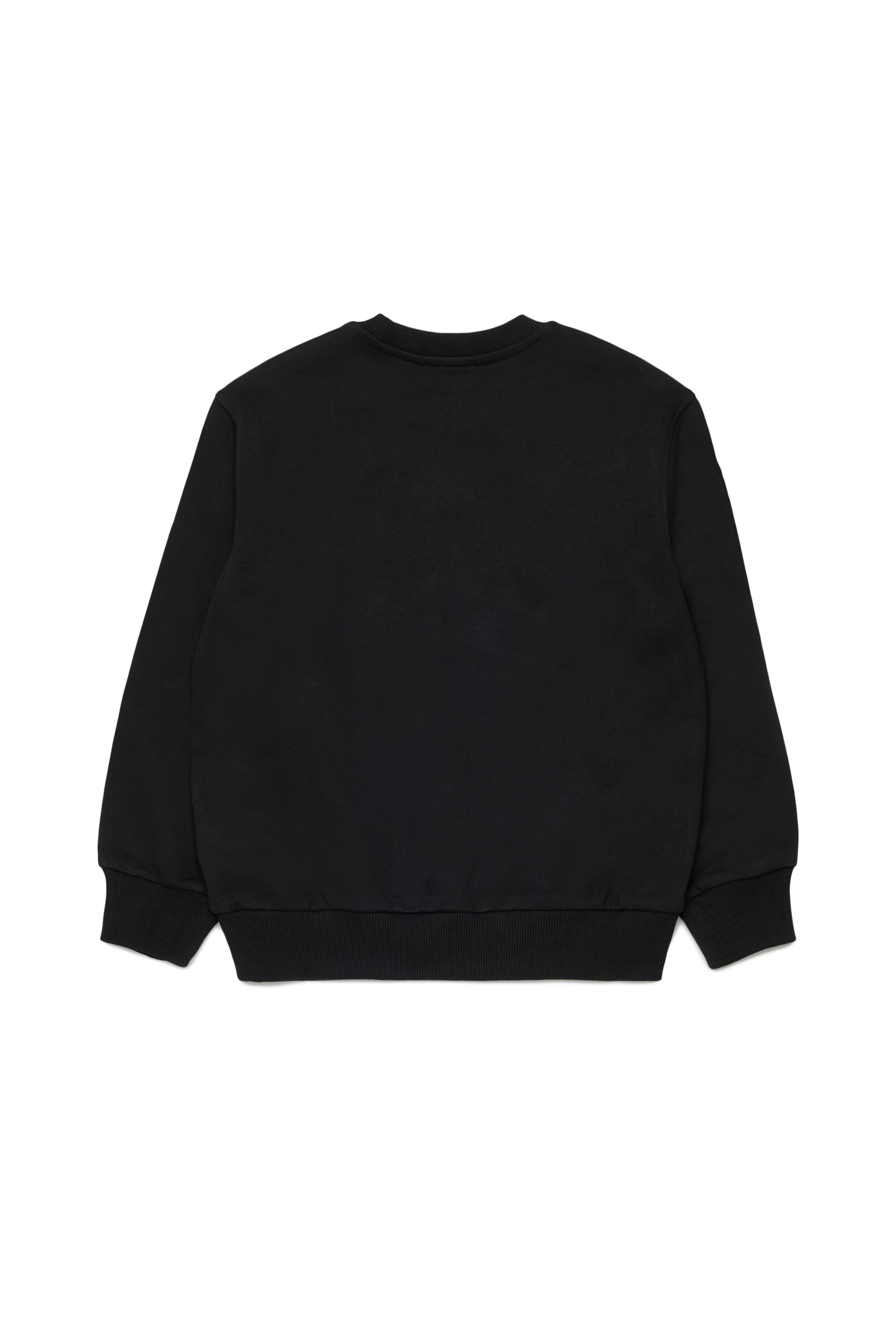 Diesel - SXGIN OVER, Unisex's Sweatshirt small logo patch in ブラック - 2