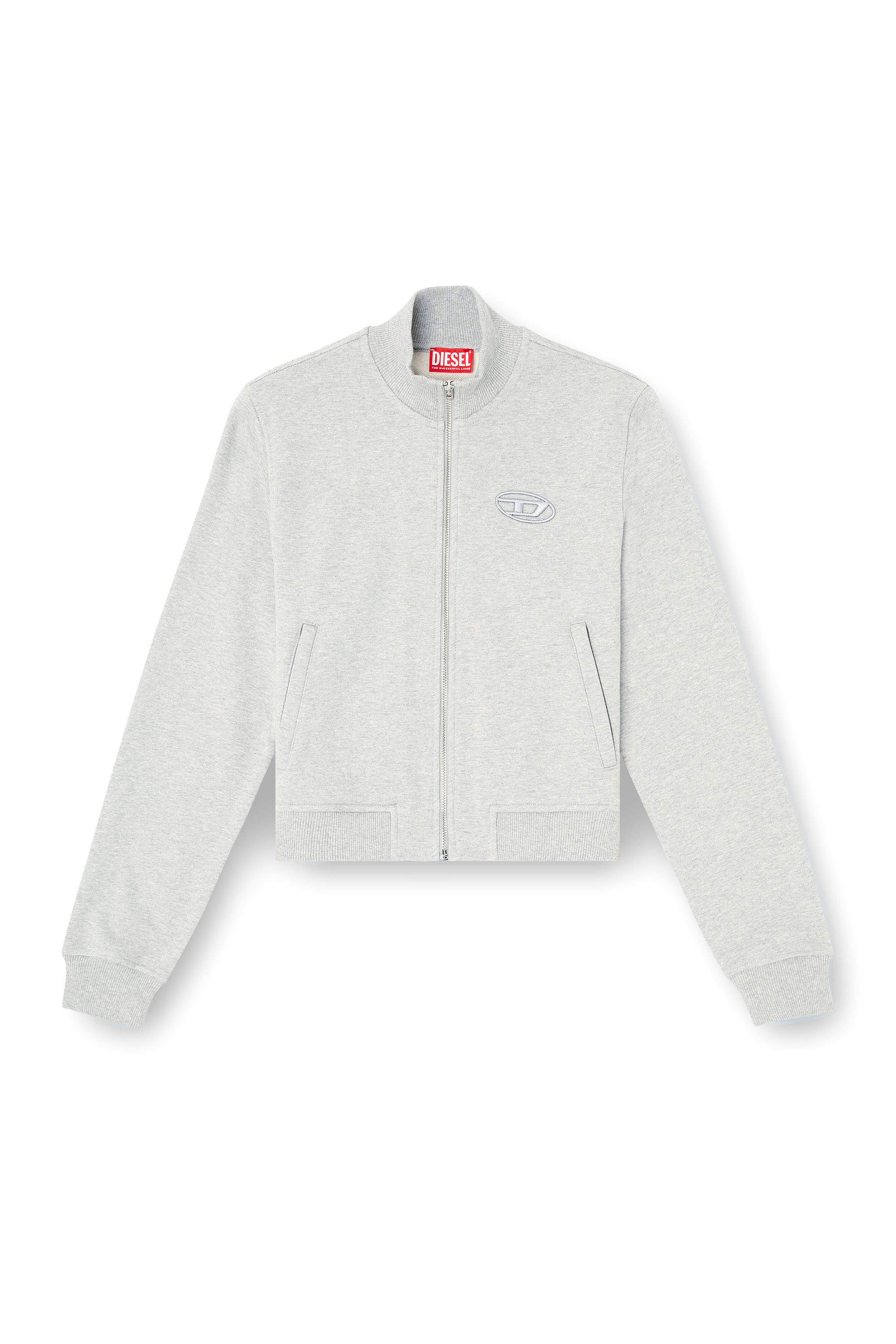 Diesel - F-FLACIN-J1, Female's スウェット in グレー - 2