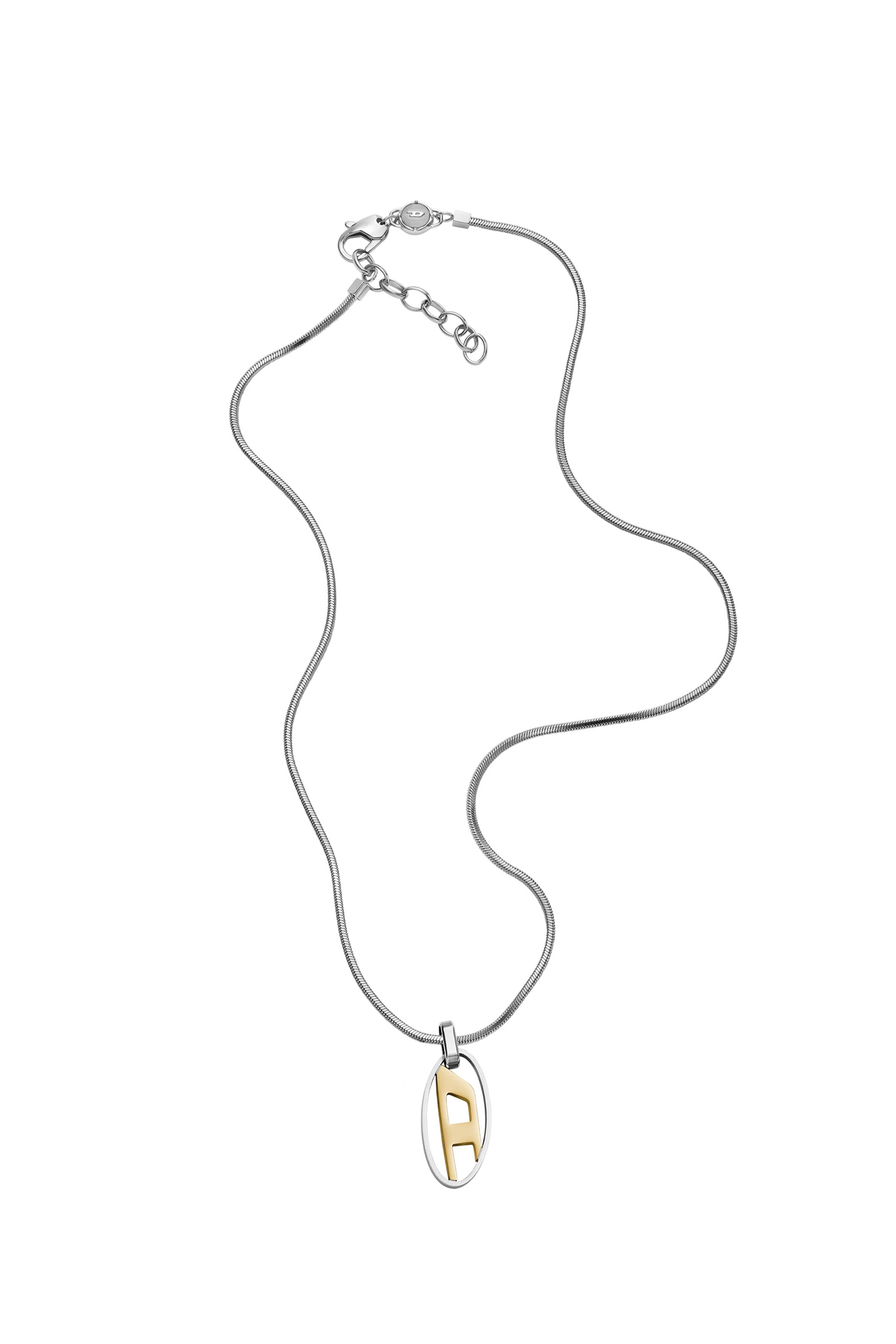 Diesel - DX1421, Unisex's ネックレス in シルバー - 3