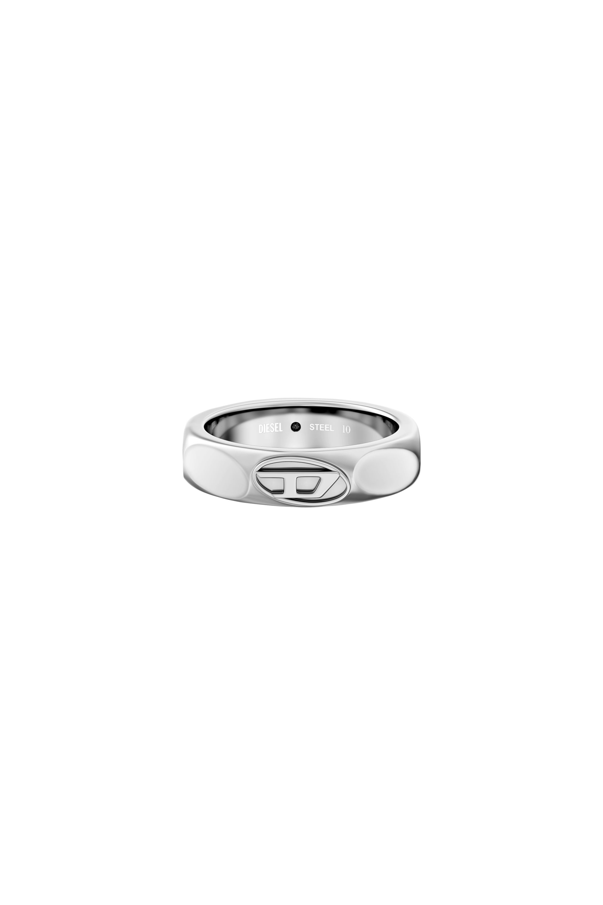 Diesel - DX1693040 JEWELLERY, Unisex's Stainless steel band ring in シルバー - 3