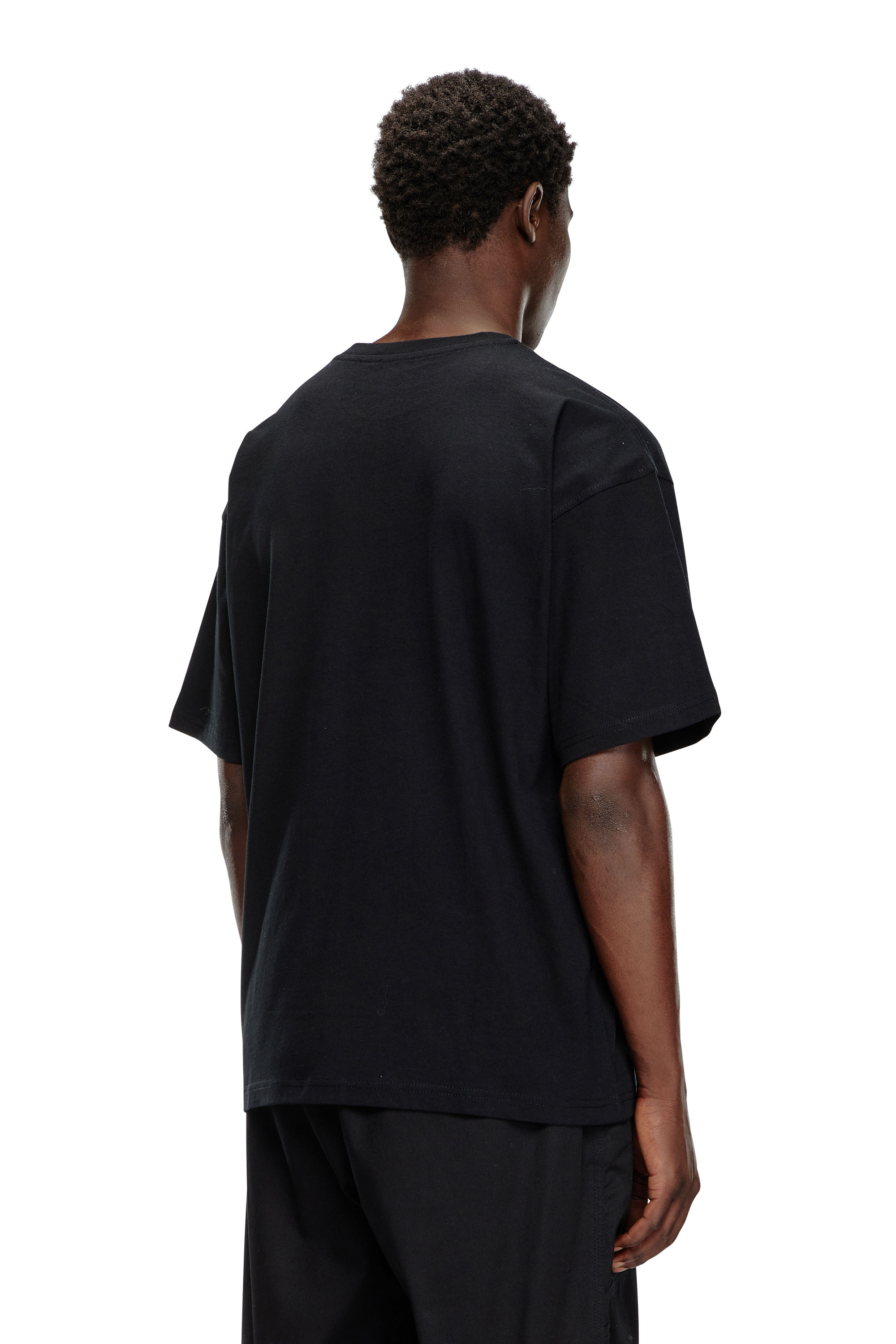 Diesel - T-BOXT-LAB, Male's Tシャツ in ブラック - 4