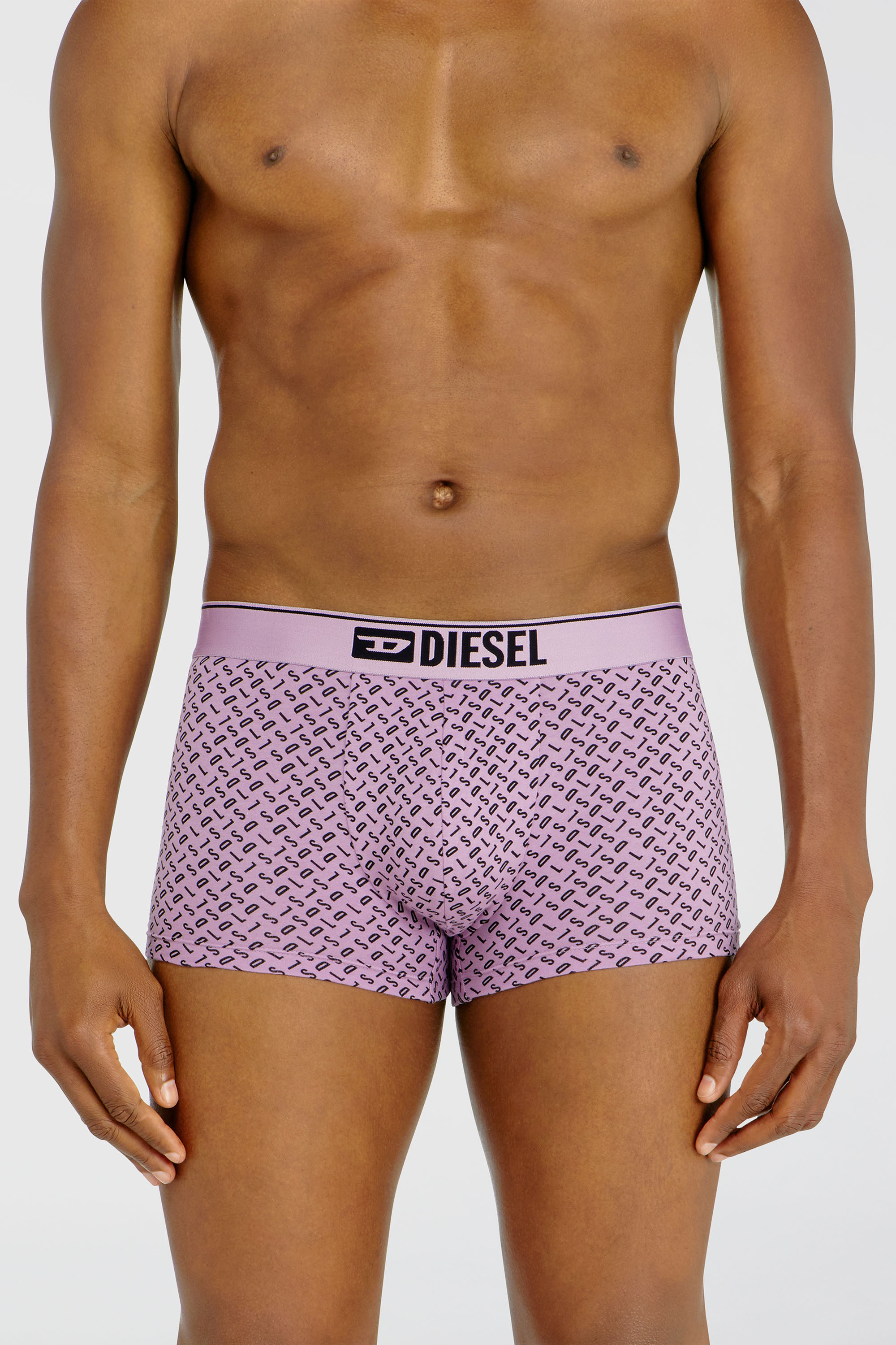 Diesel - DAMIEN-D-BOX-3PACK, Male's ボクサーパンツ 3枚パック in ライラック - 3