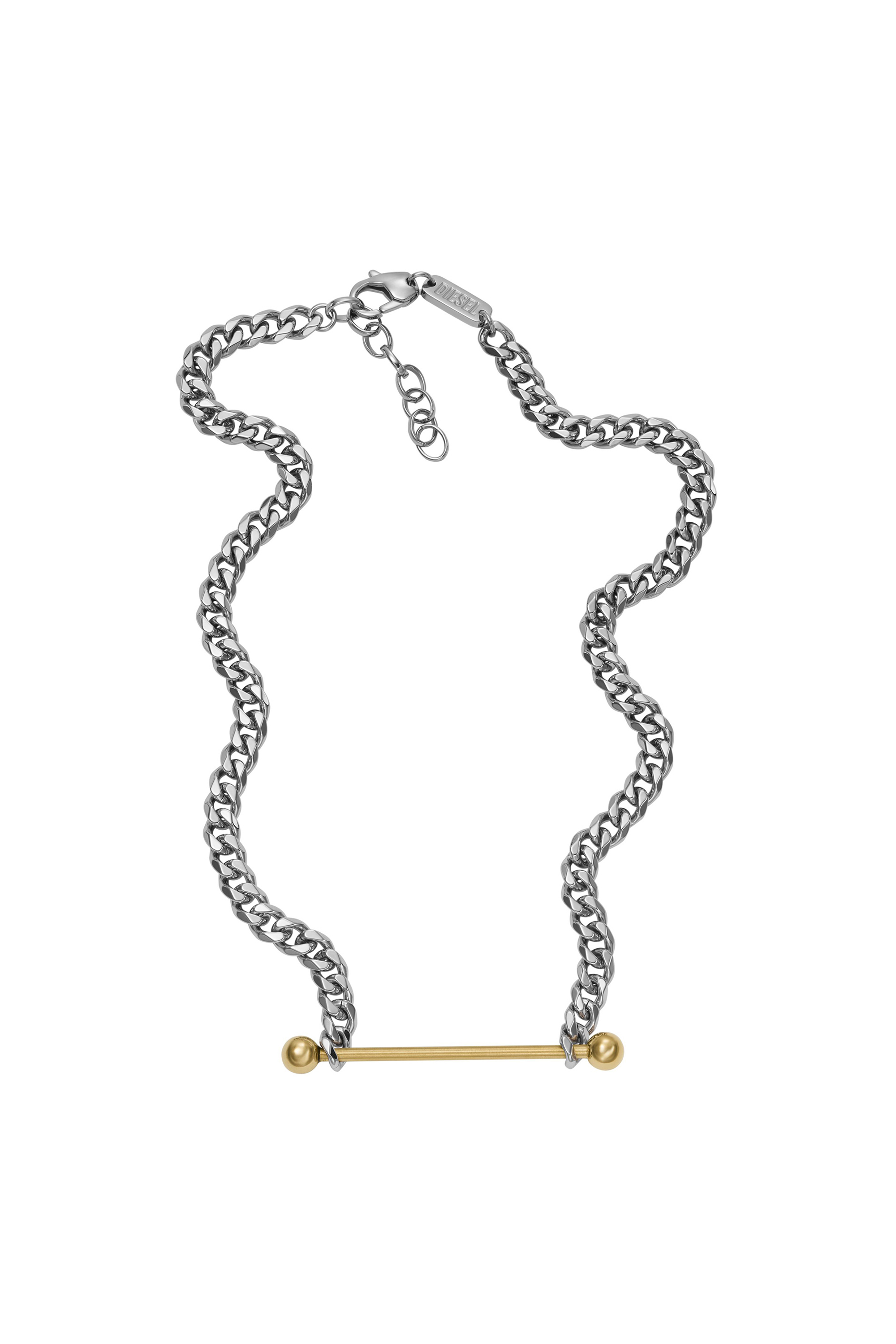 Diesel - DX1409, Unisex's ネックレス in シルバー - 2