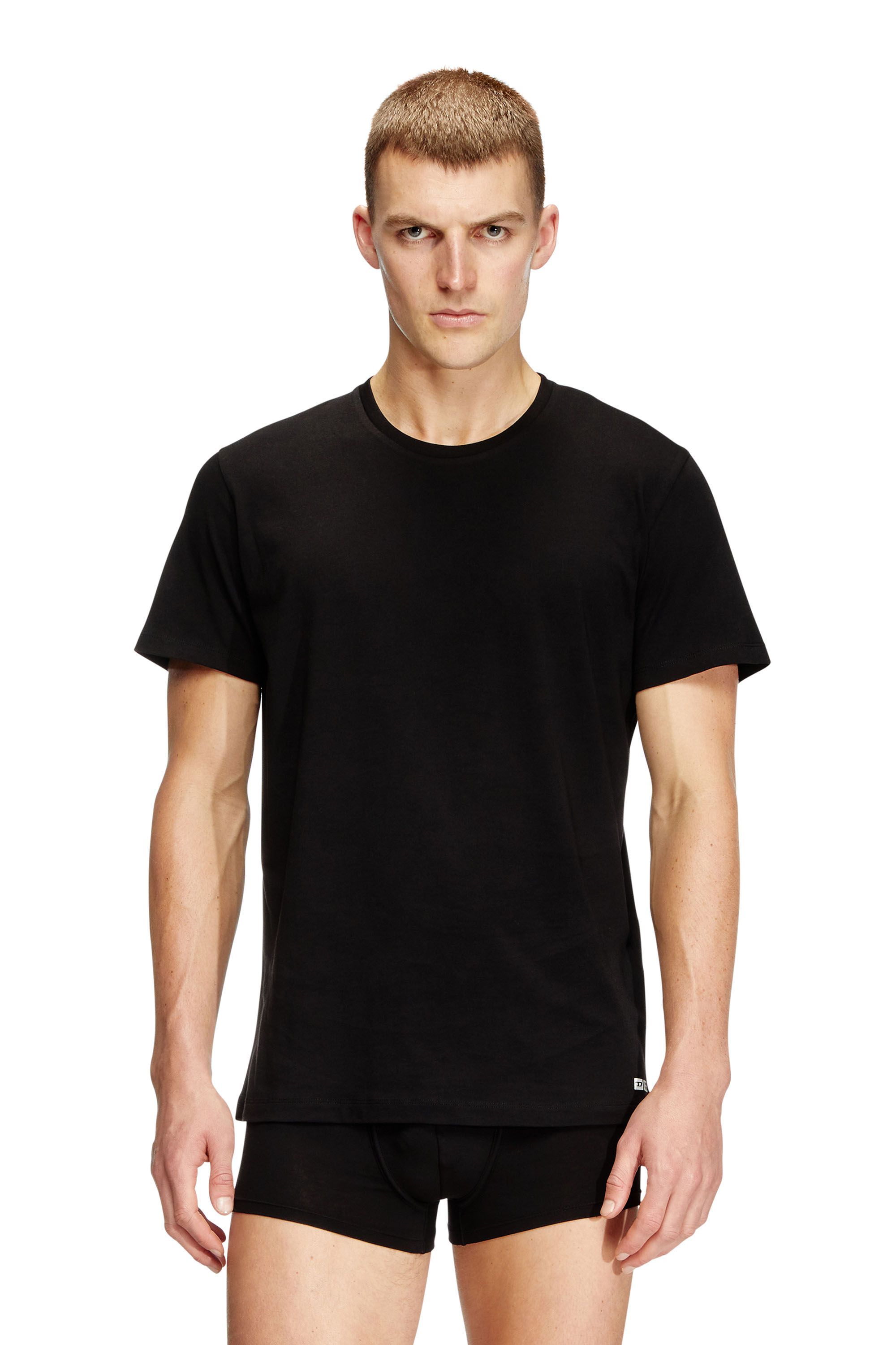 Diesel - RANDAL-D-BOX-3PACK, Male's Three-pack of T-shirts in ブラック - 2