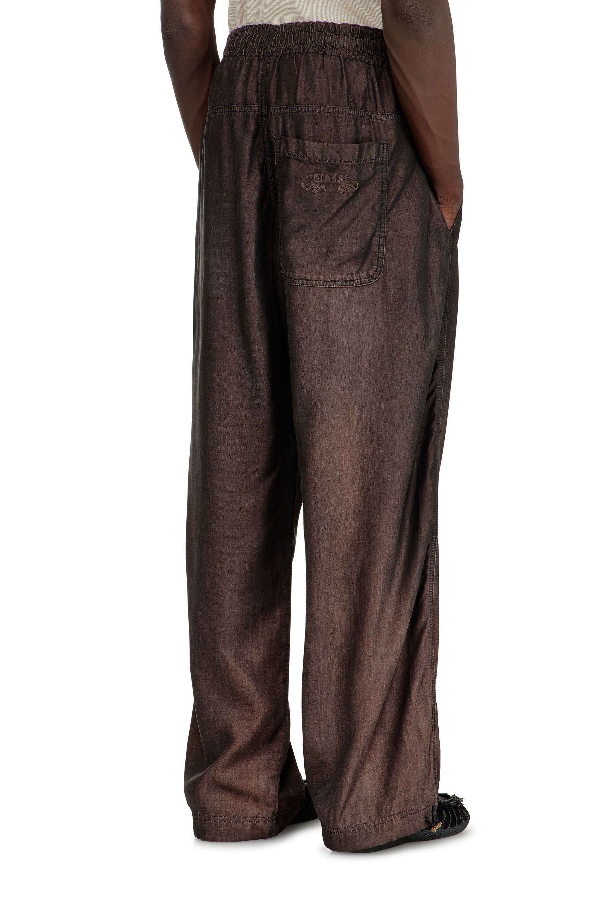 Diesel - Unisex's Relaxed Jeans D-Roder 068YF, ダークブラウン - 3