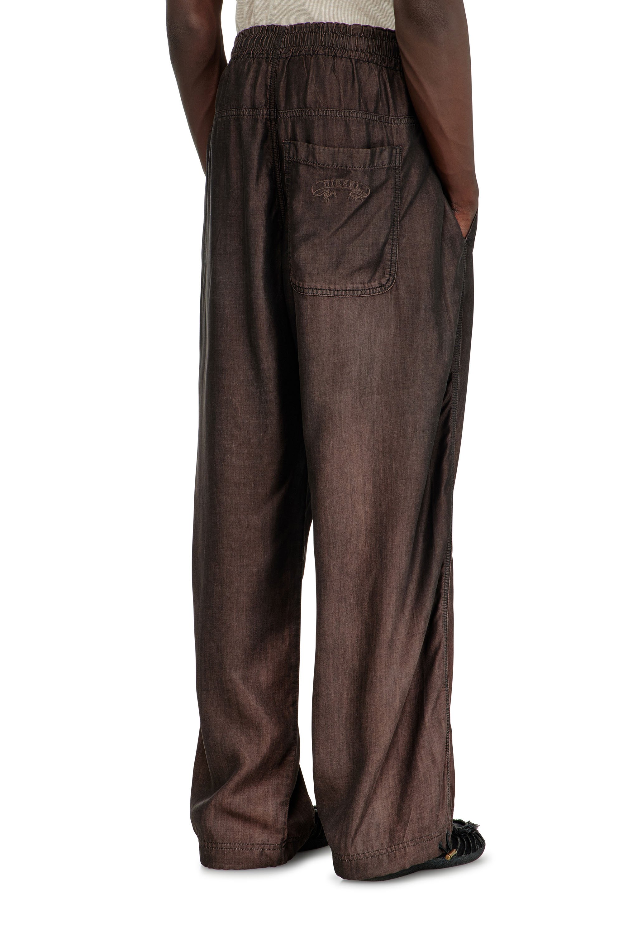 Diesel - Unisex's Relaxed Jeans D-Roder 068YF, ダークブラウン - 3