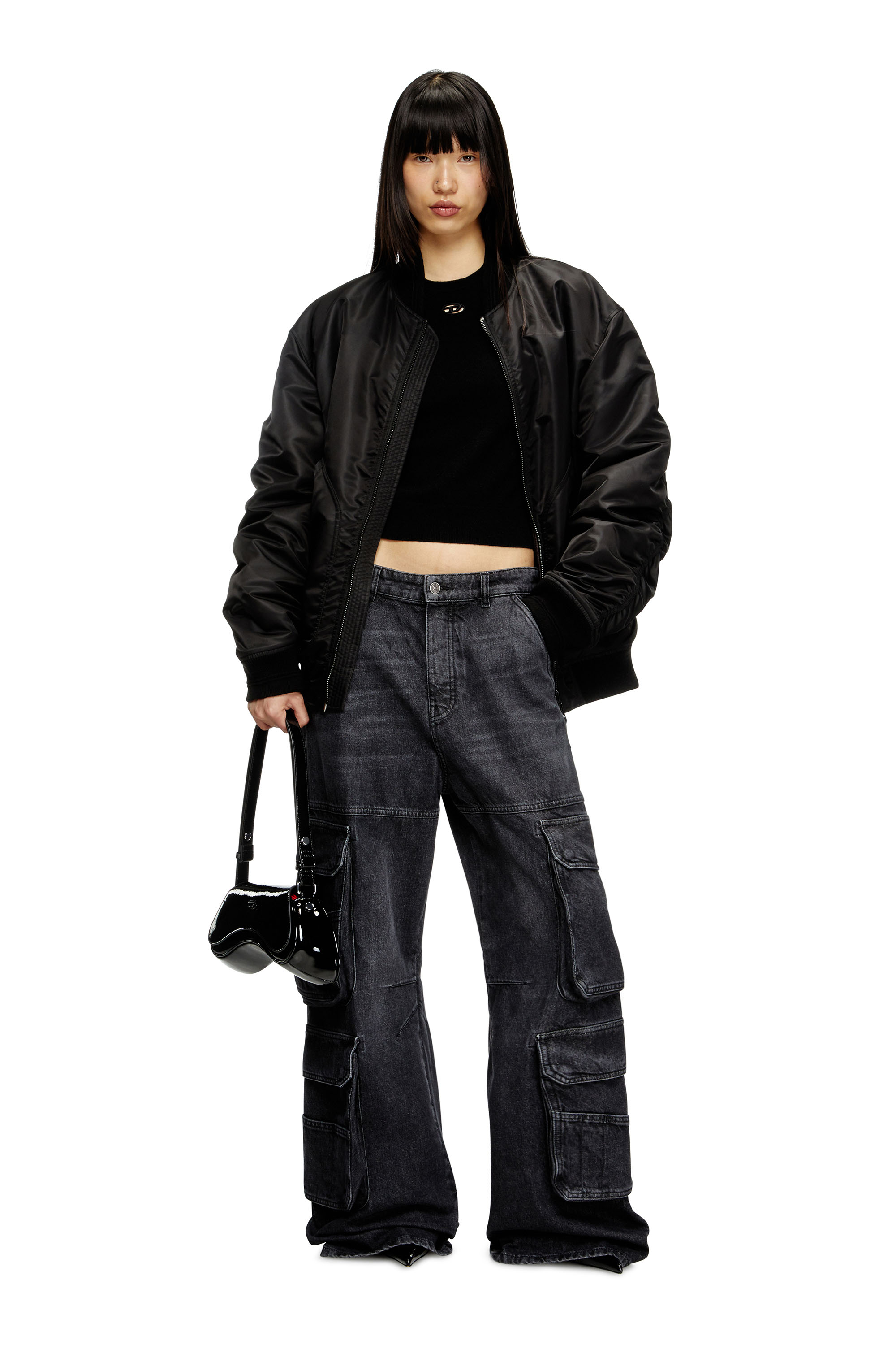 Diesel - PLAY CROSSBODY, Female's クロスボディバッグ in ブラック - 2