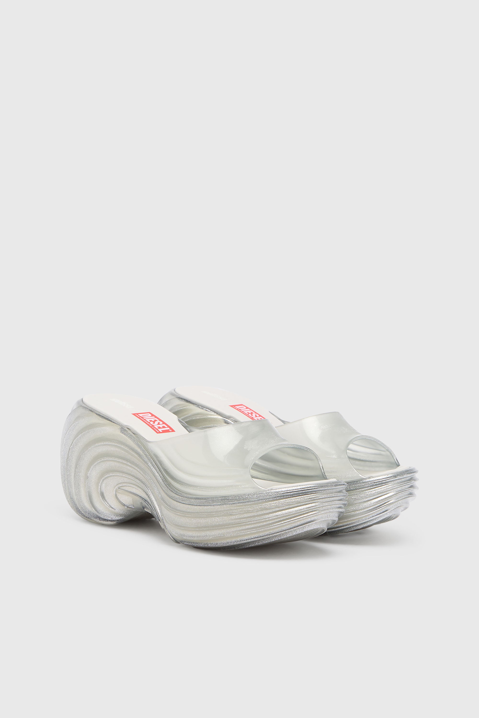 Diesel - MELISSA QUANTUM PLATFORM, Female's サンダル in シルバー - 3