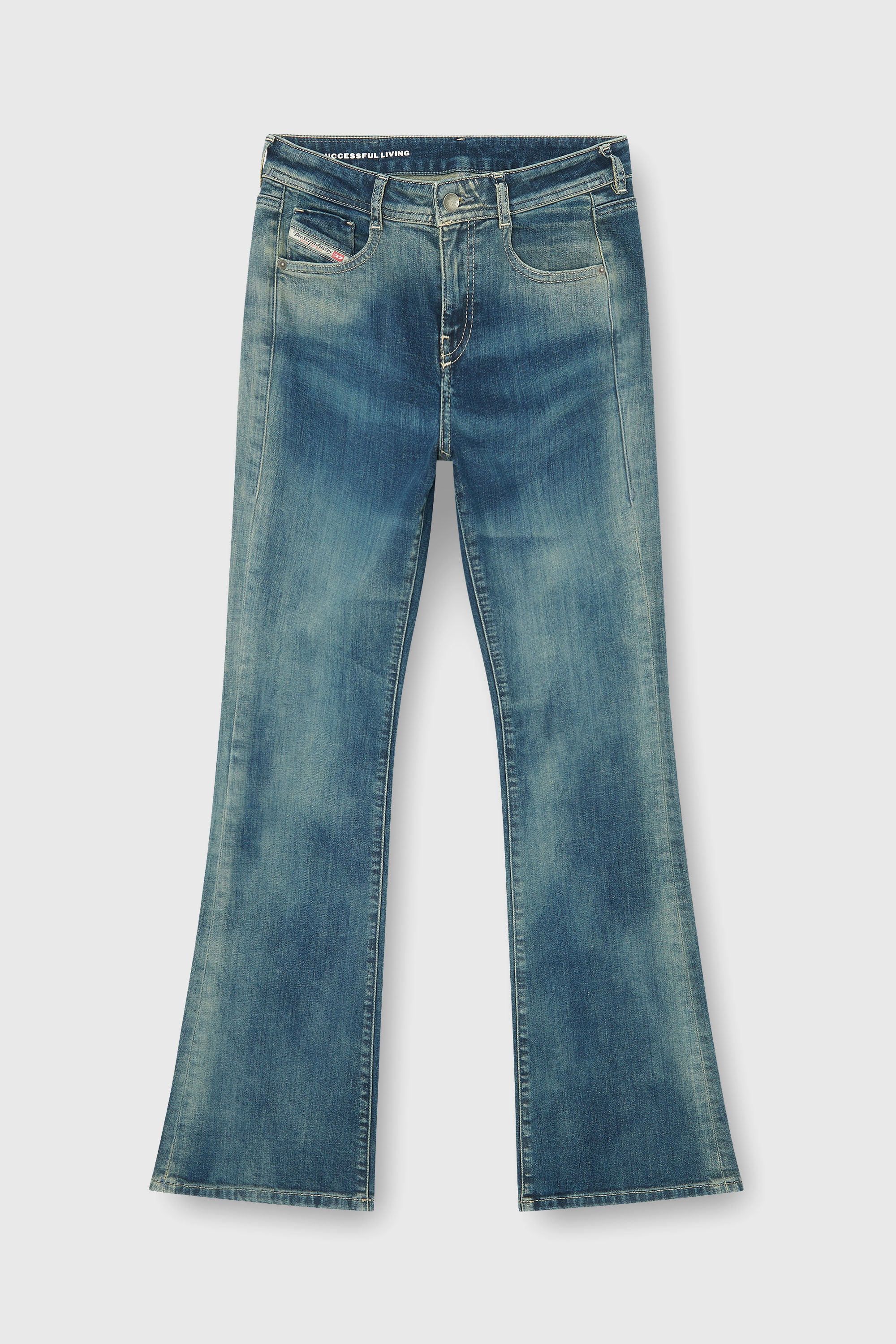 Diesel - Female's Bootcut Jeans 1969 D-Ebbey 09P41, ミディアムブルー - 2
