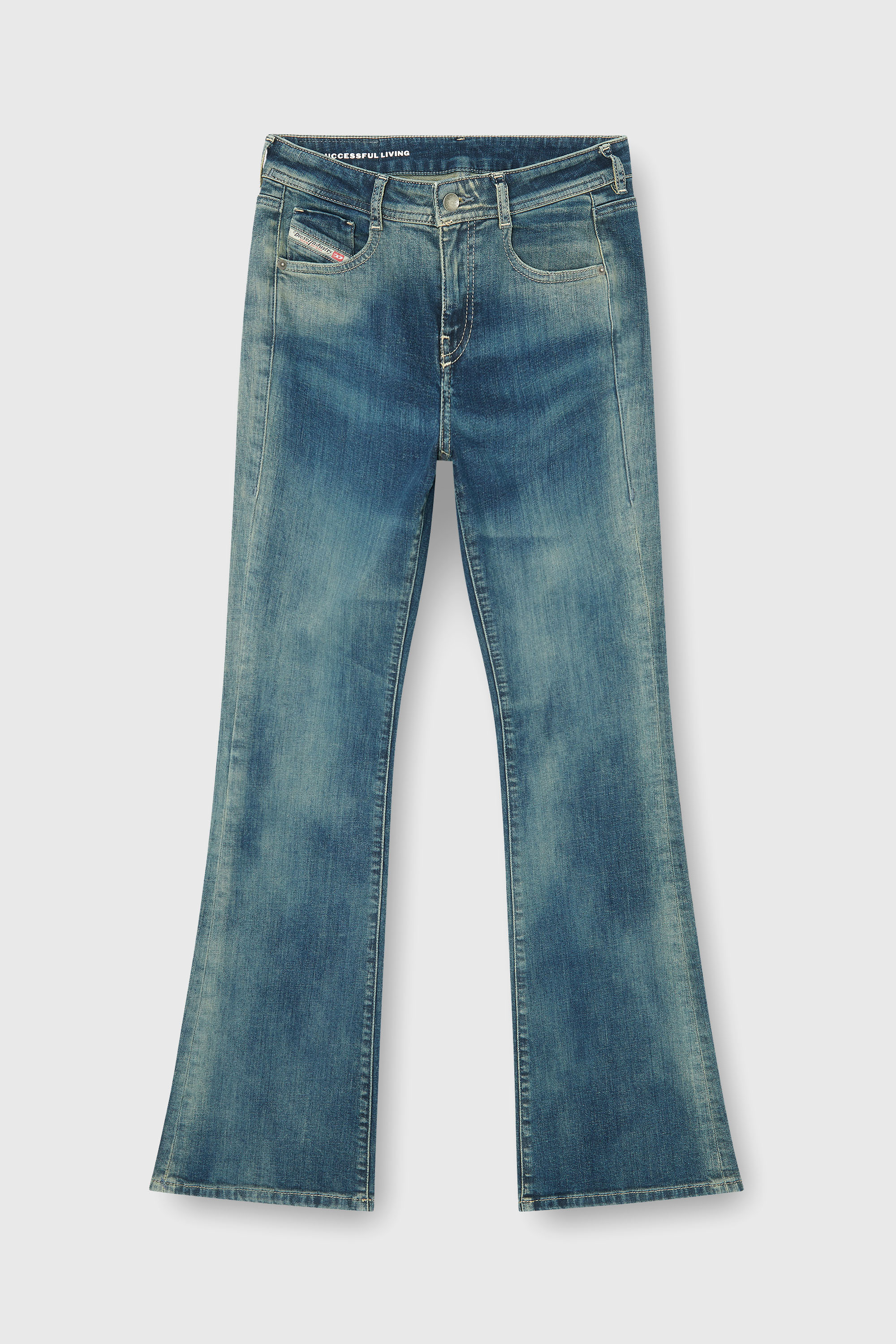 Diesel - Female's Bootcut Jeans 1969 D-Ebbey 09P41, ミディアムブルー - 6