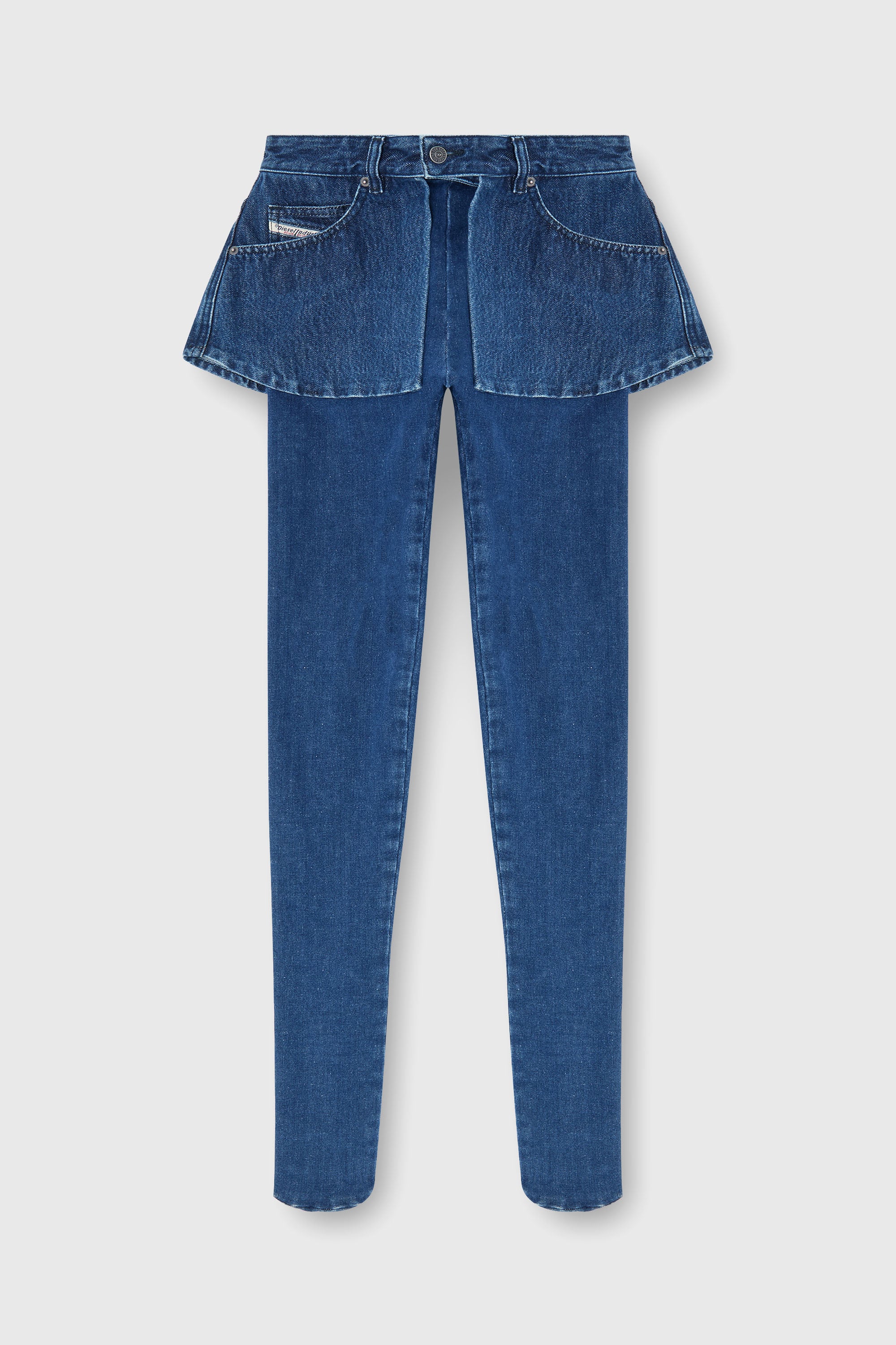 Diesel - Female's Skinny Jeans D-Spika 09R31, ダークブルー - 2