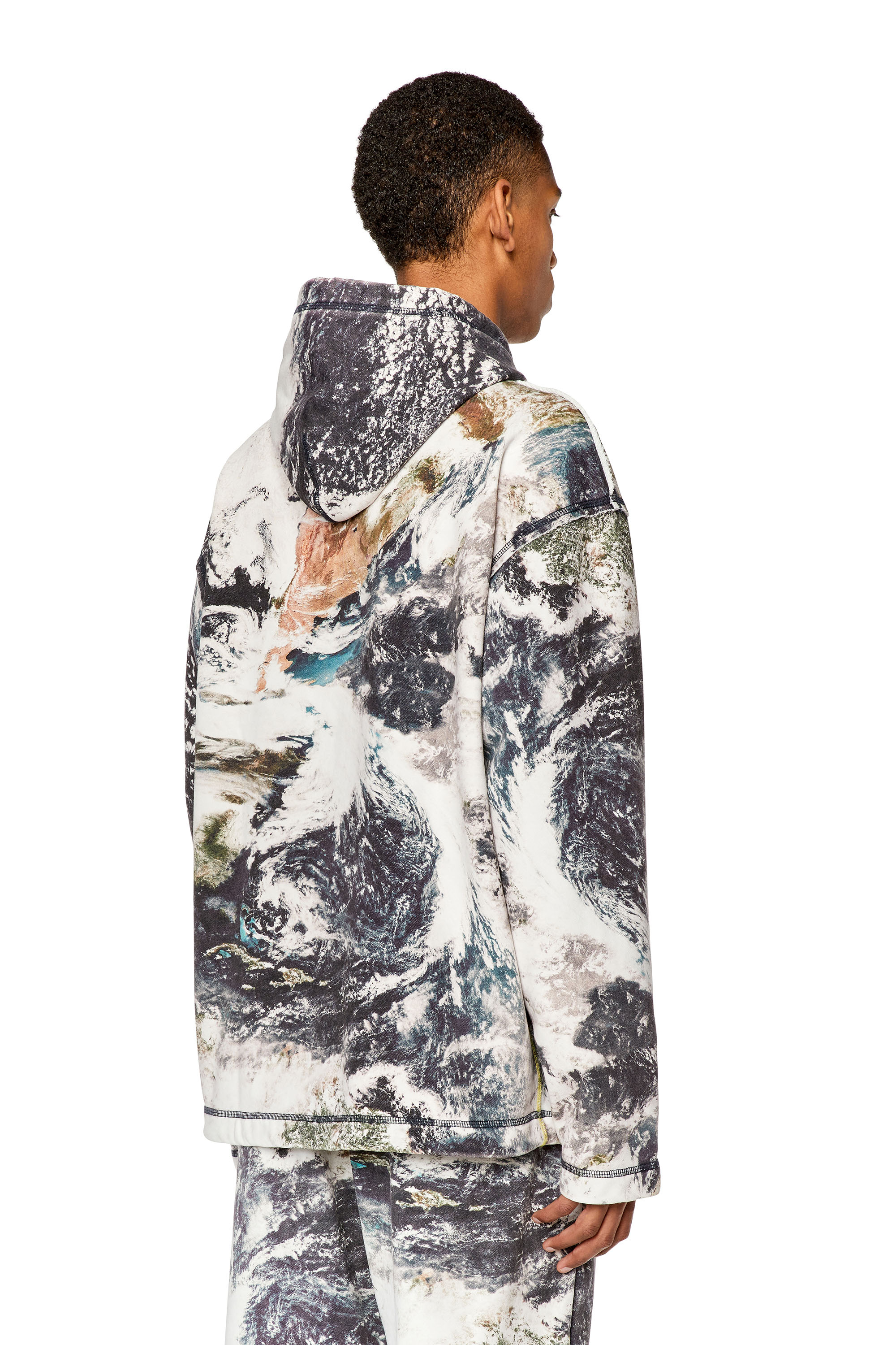 Diesel - S-PAY-HOOD-L1, ホワイト/ブラック - Image 4