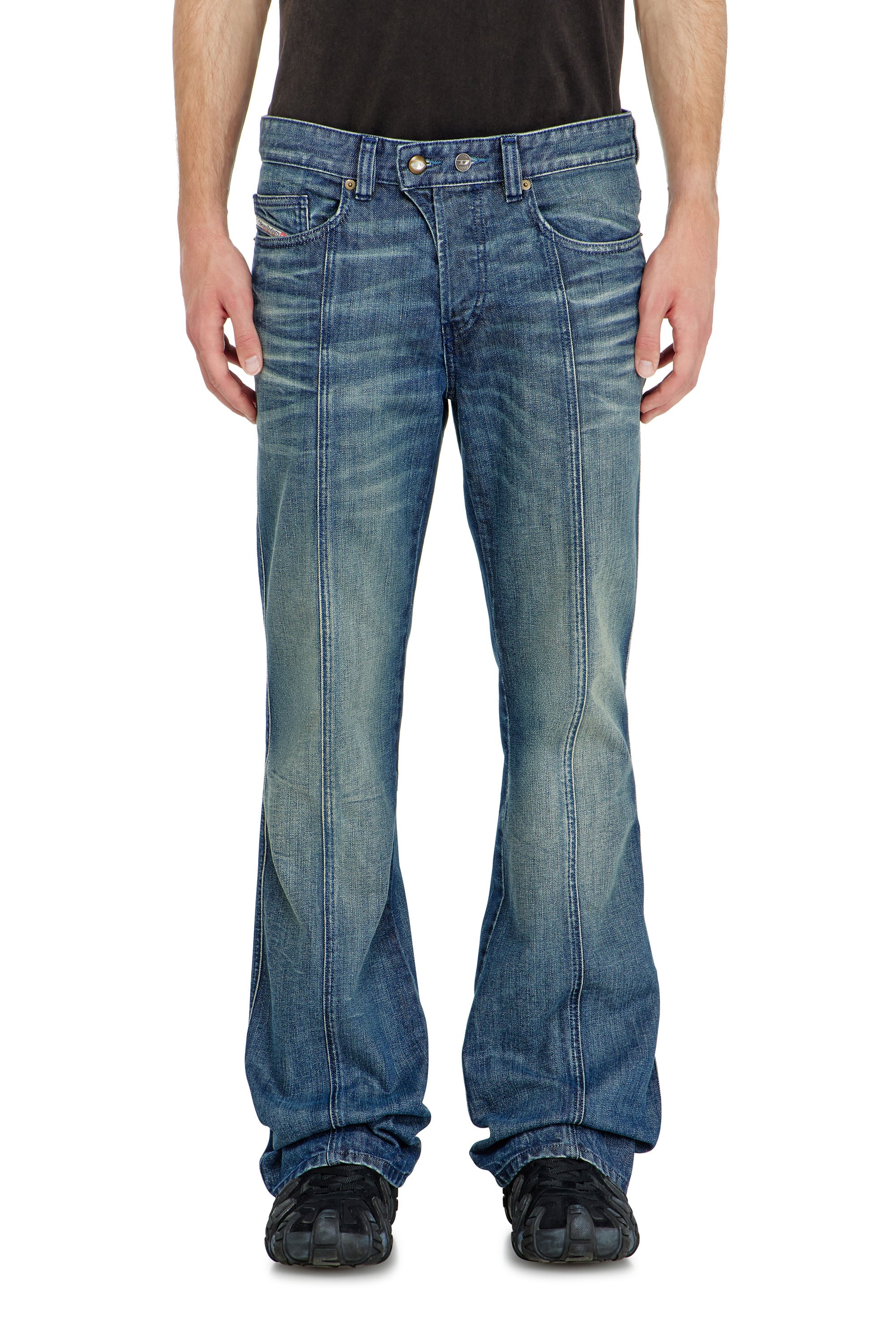 Diesel - Male's Bootcut Jeans 1998 D-Buck 09Q29, ミディアムブルー - 4