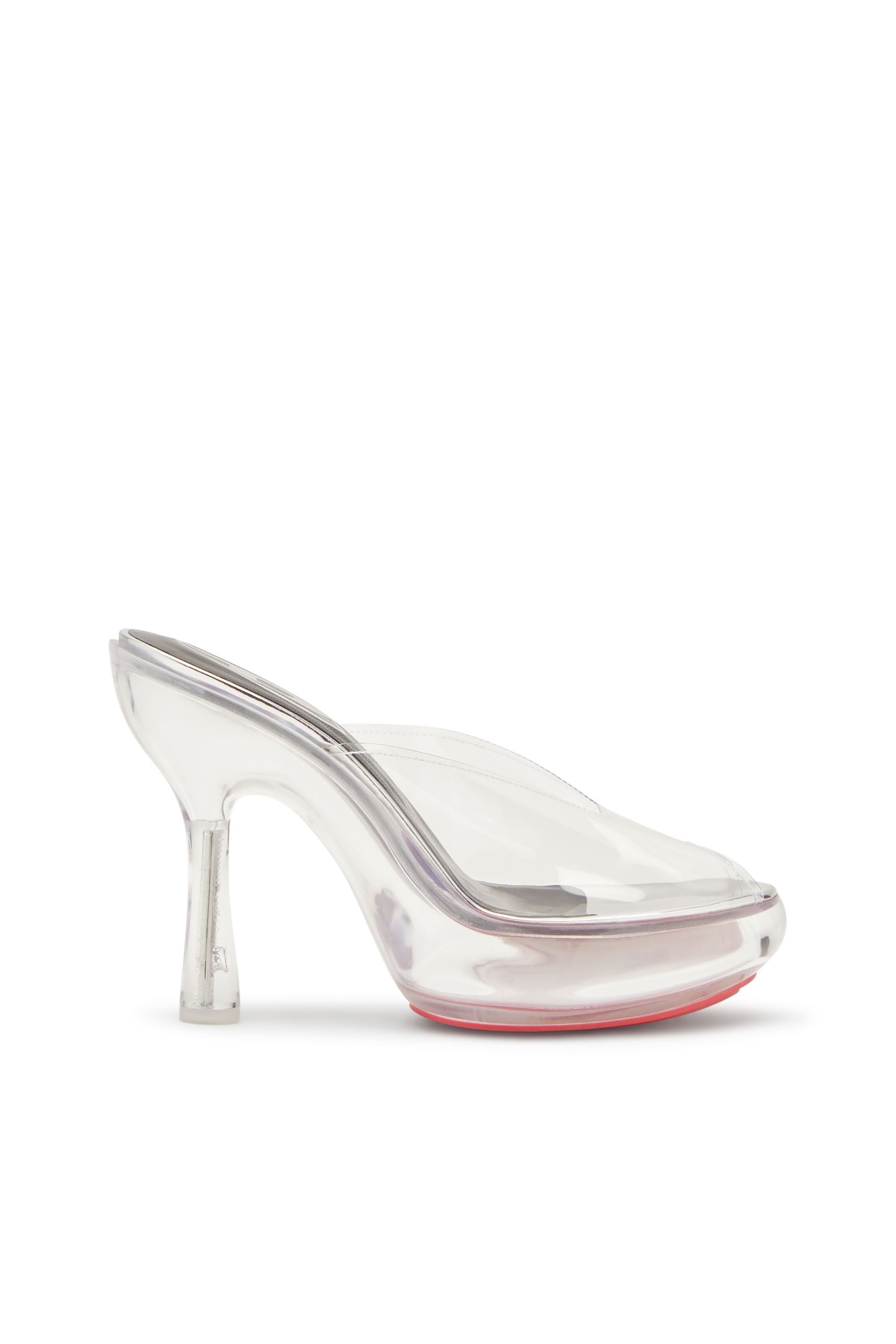 Diesel - D-LAKE PLATFORM SDL, Female's D-Lake-Platform mules in TPU and acetate in ホワイト - 2