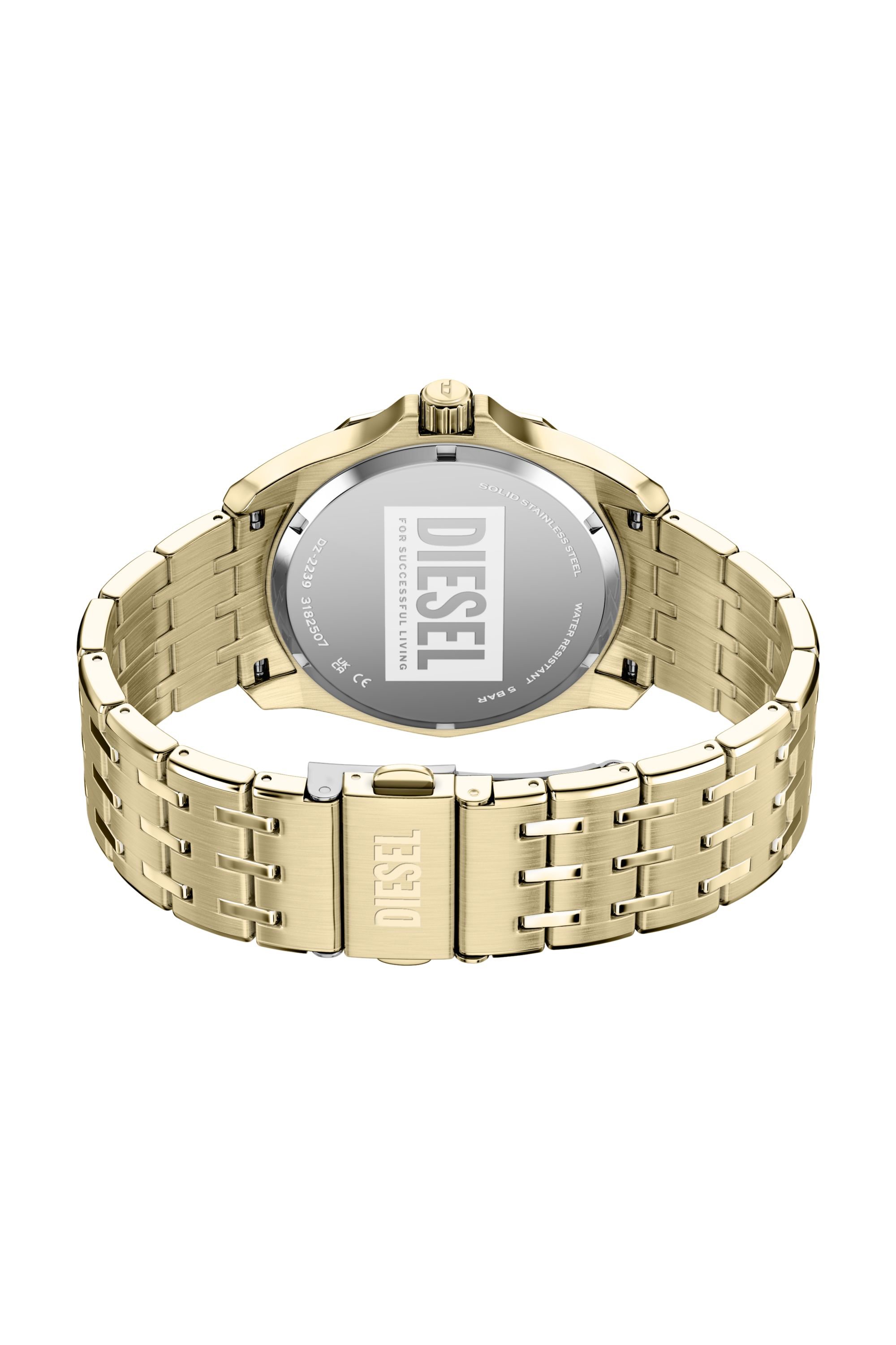 Diesel - DZ2239 WATCH, Male's Stinger gold-tone stainless steel watch in ゴールド - 5