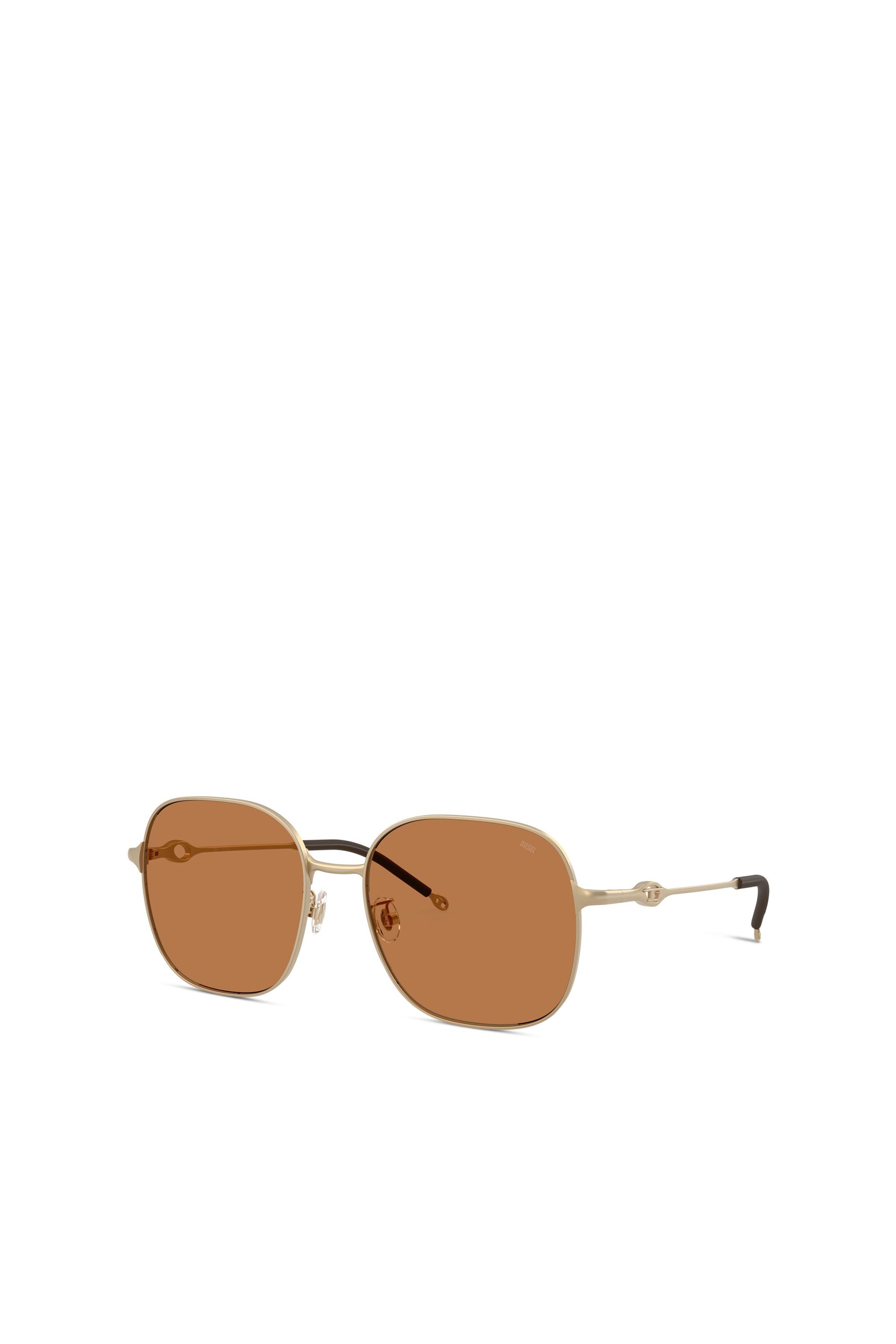 Diesel - 0DL1010D, Female's Square sunglasses in ブラウン - 1