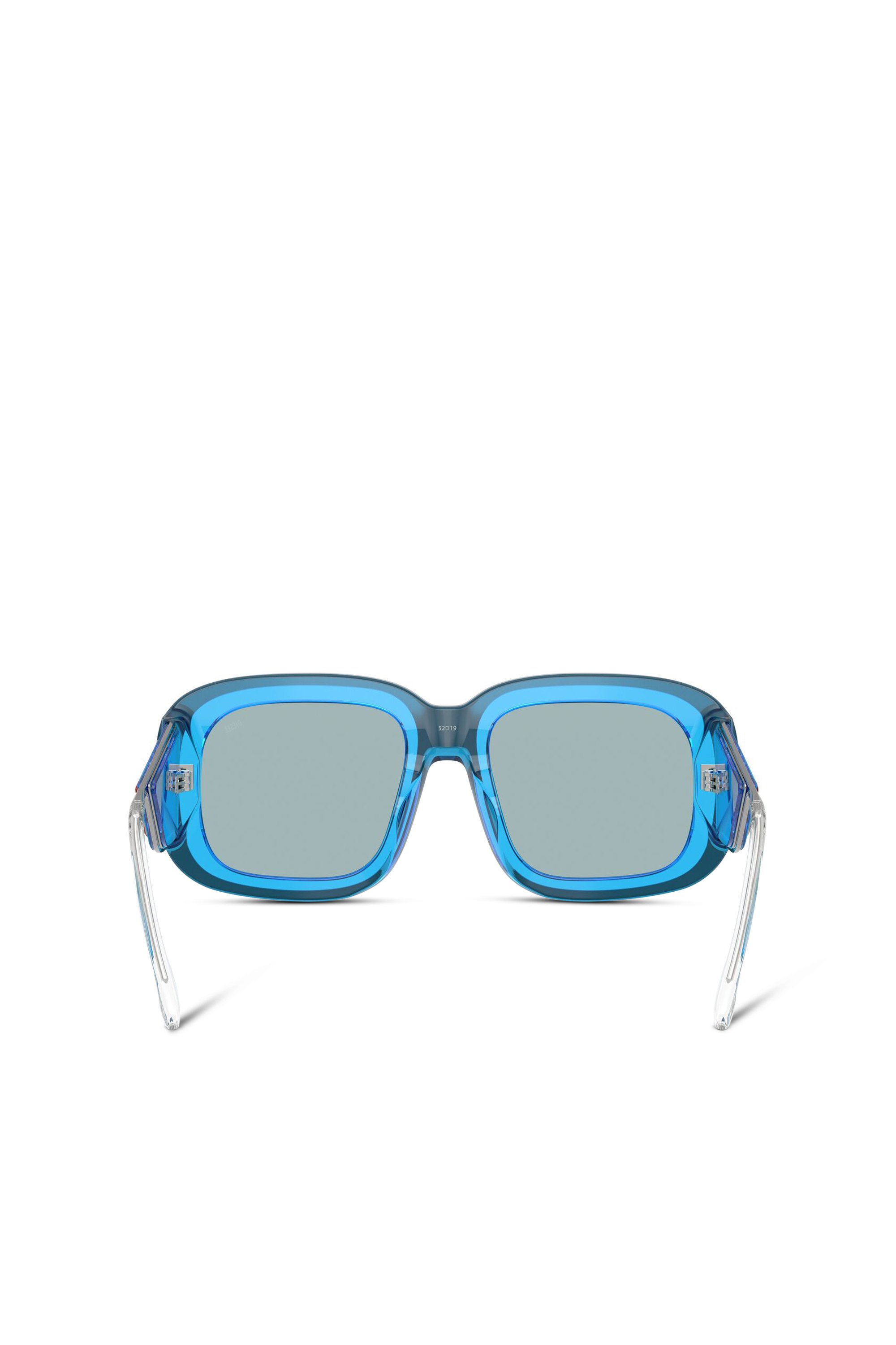 Diesel - 0DL2015U, Unisex's Square sunglasses in ブラウン/ブルー - 4