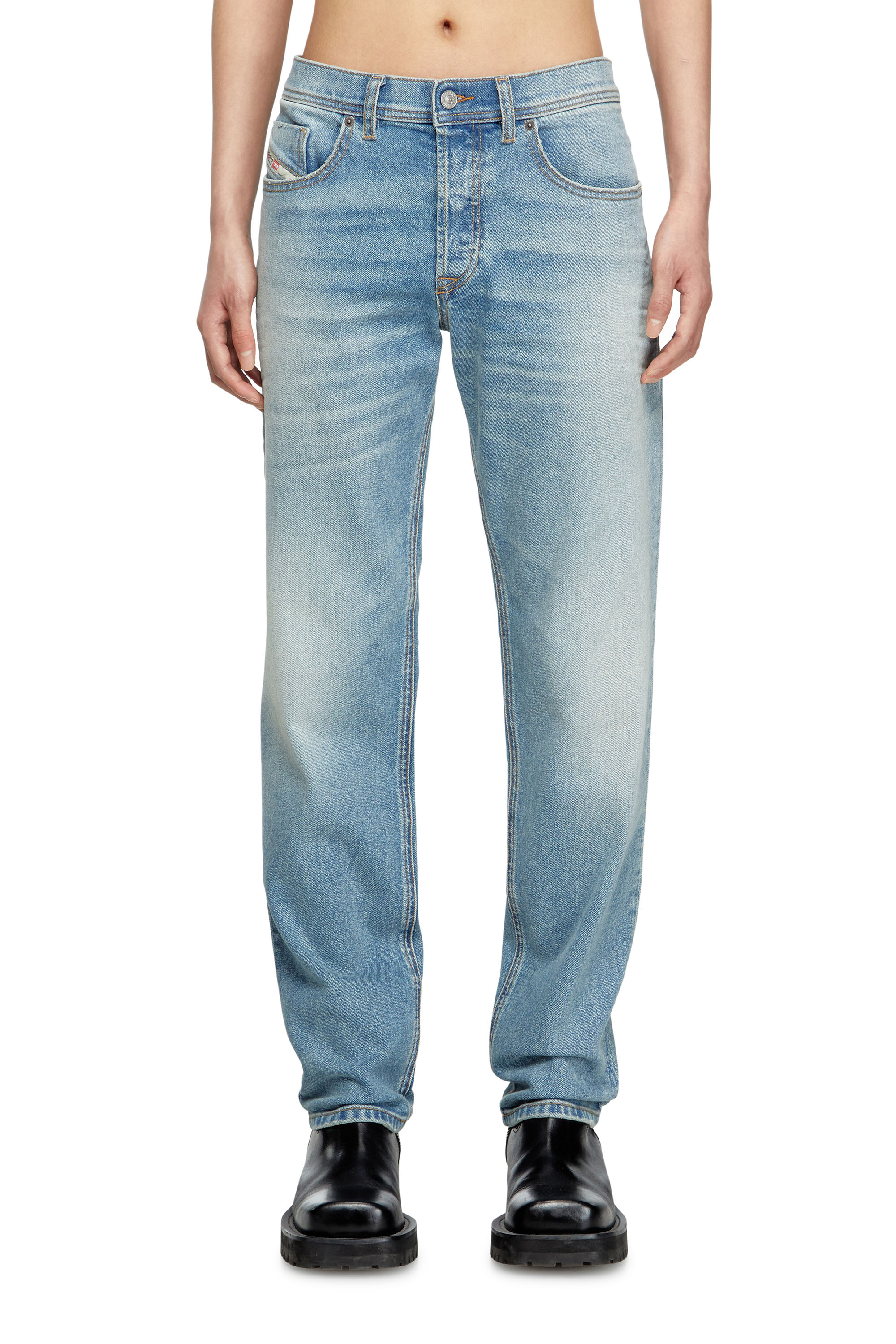 Regular Jeans 2023 D-Finitive 0DBEH, ライトブルー Diesel - Male's Regular Jeans 2023 D-Finitive 0DBEH, ライトブルー - 3