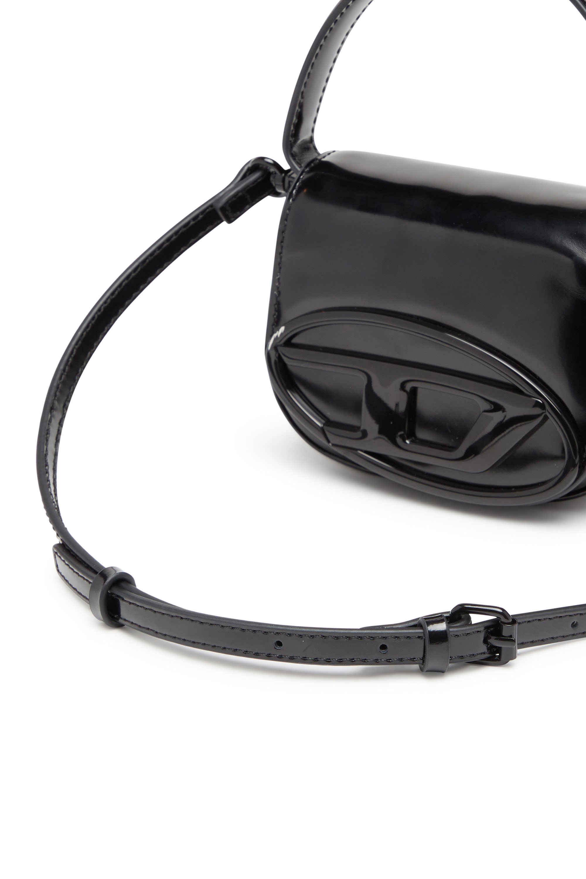 Diesel - 1DR-XS-S, Female's カウレザーショルダーバッグXS in ブラック - 5