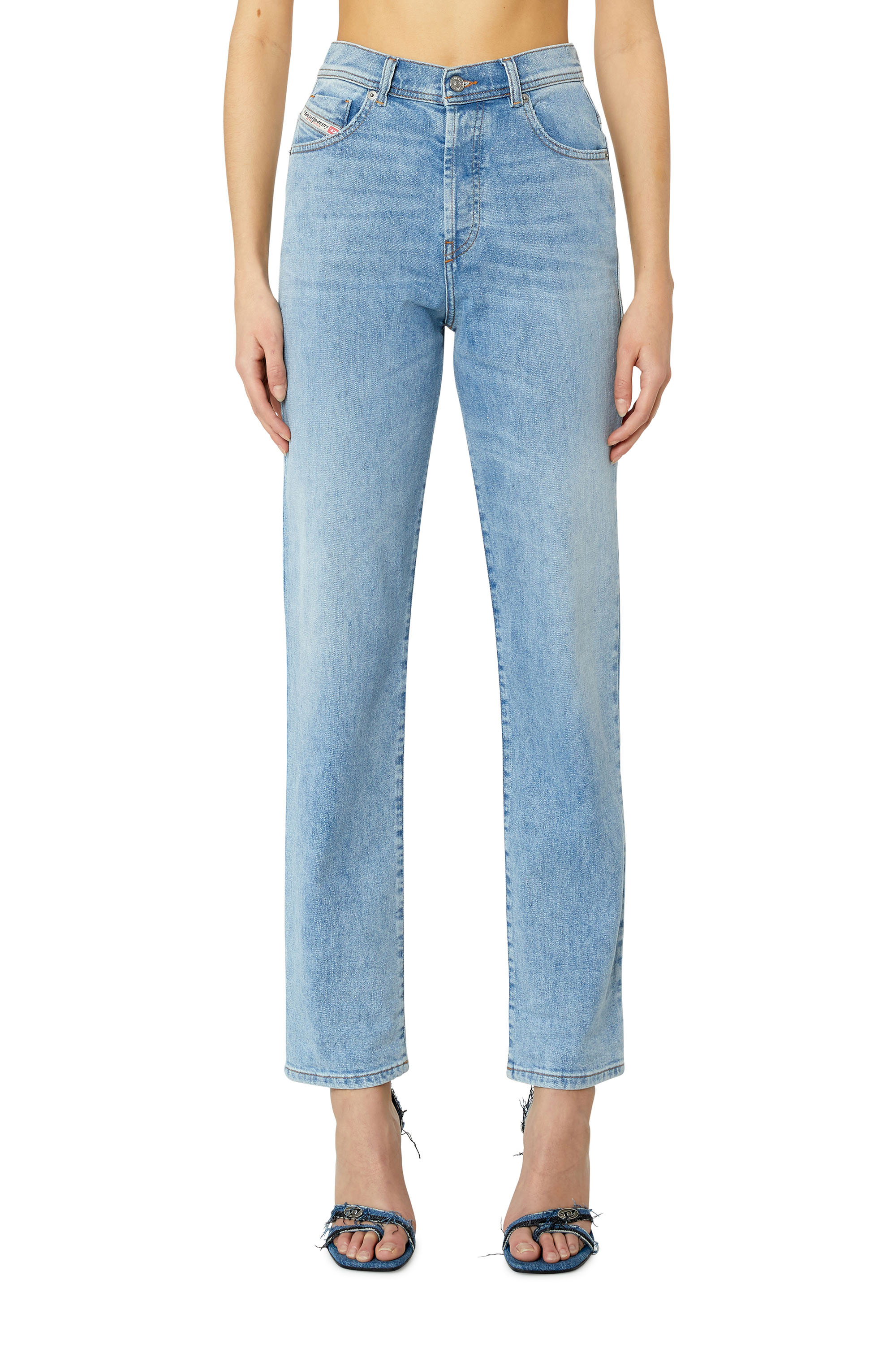 Diesel - Straight Jeans 1956 D-Tulip 09F41, ライトブルー - Image 1