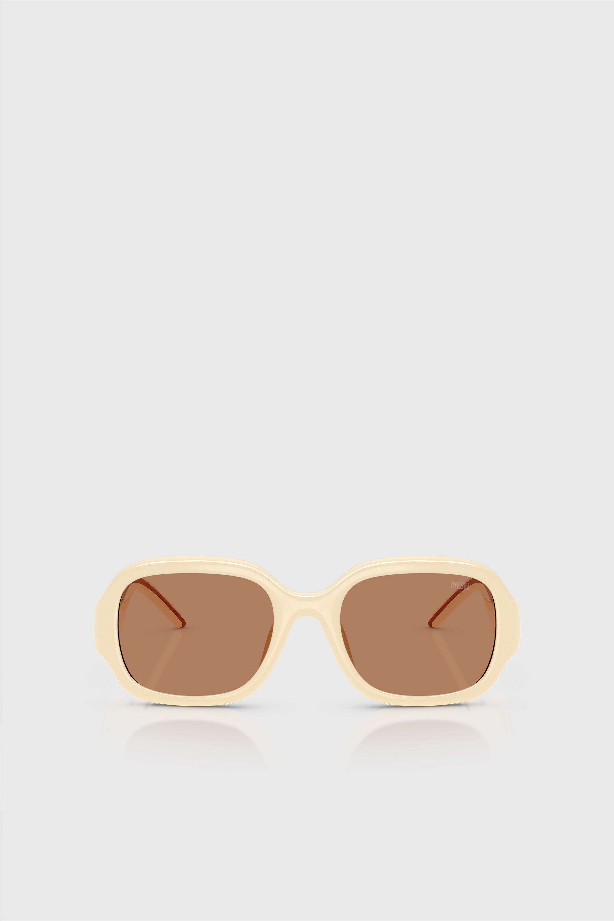 Diesel - 0DL3023U, Unisex's Pillow Sunglasses in ピンク / ホワイト - 1