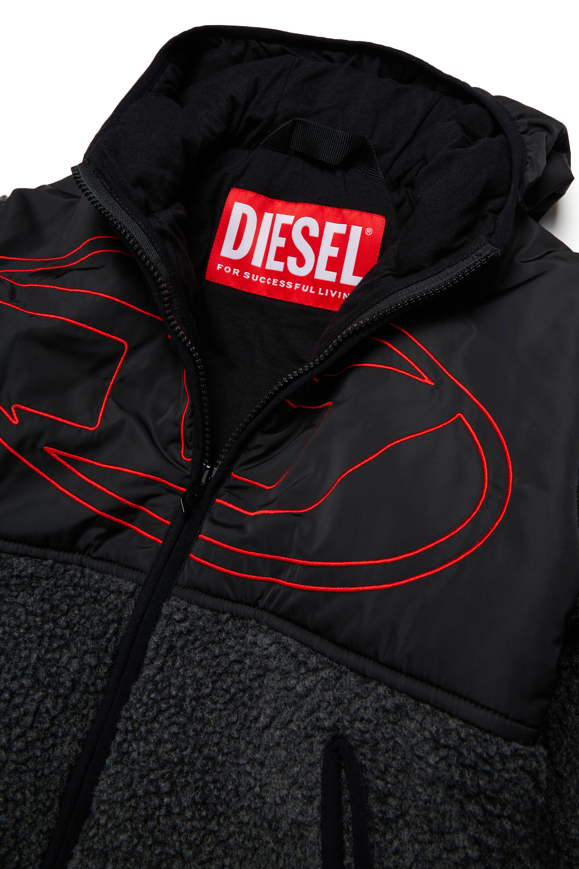 Diesel - JSHEAR, Male's ジャケット in ブラック - 3