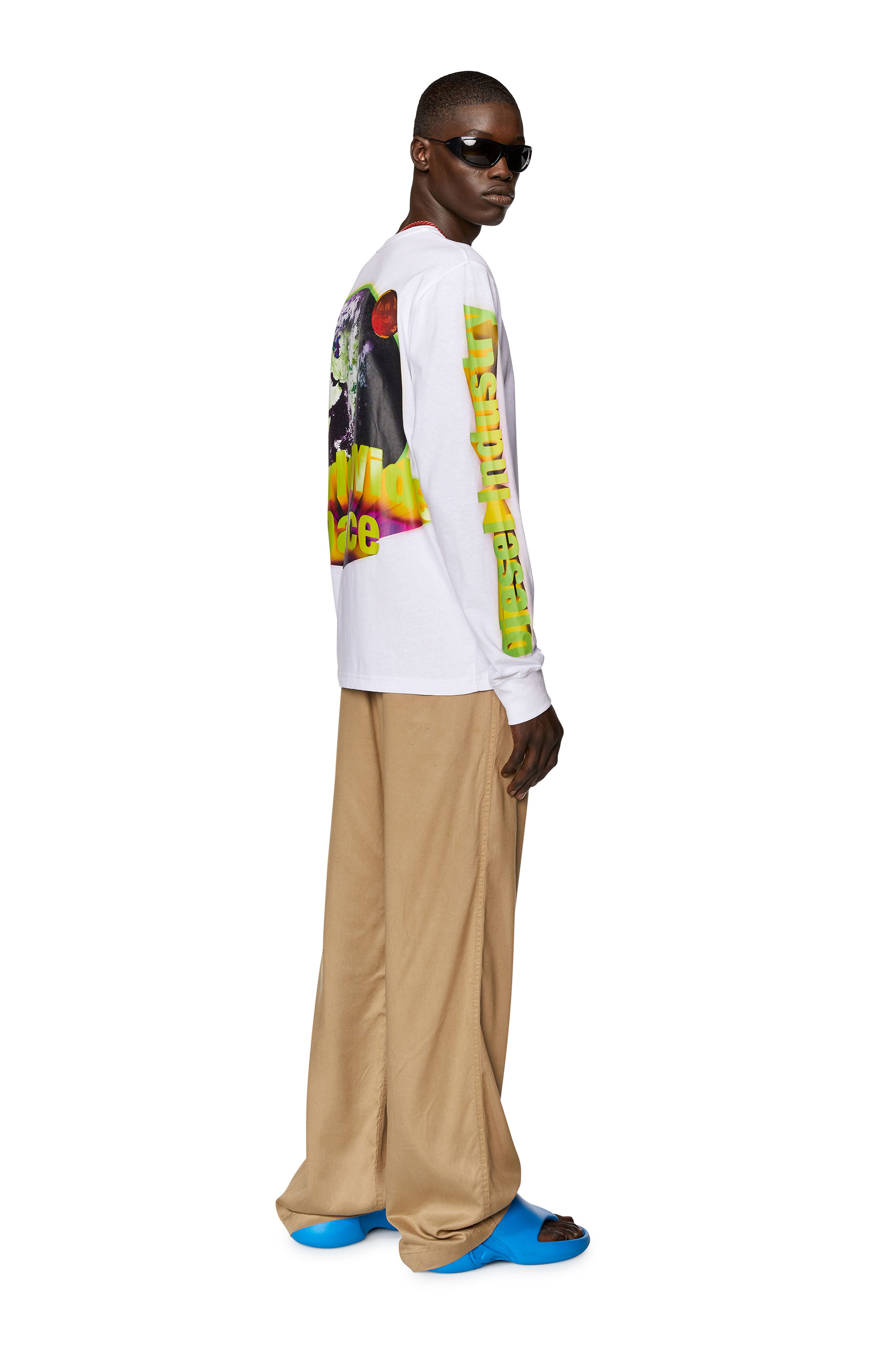 Diesel - T-JUST-LS-L1, ホワイト - Image 5