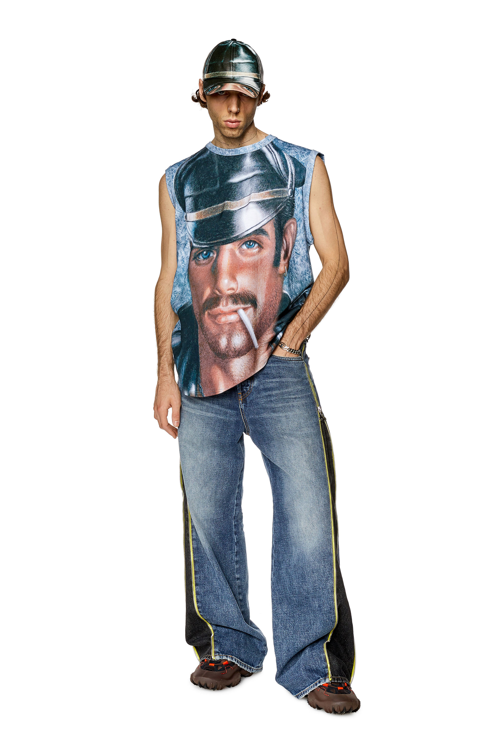 Diesel - PR-T-BISCO-LONGER, アジュール - Image 4
