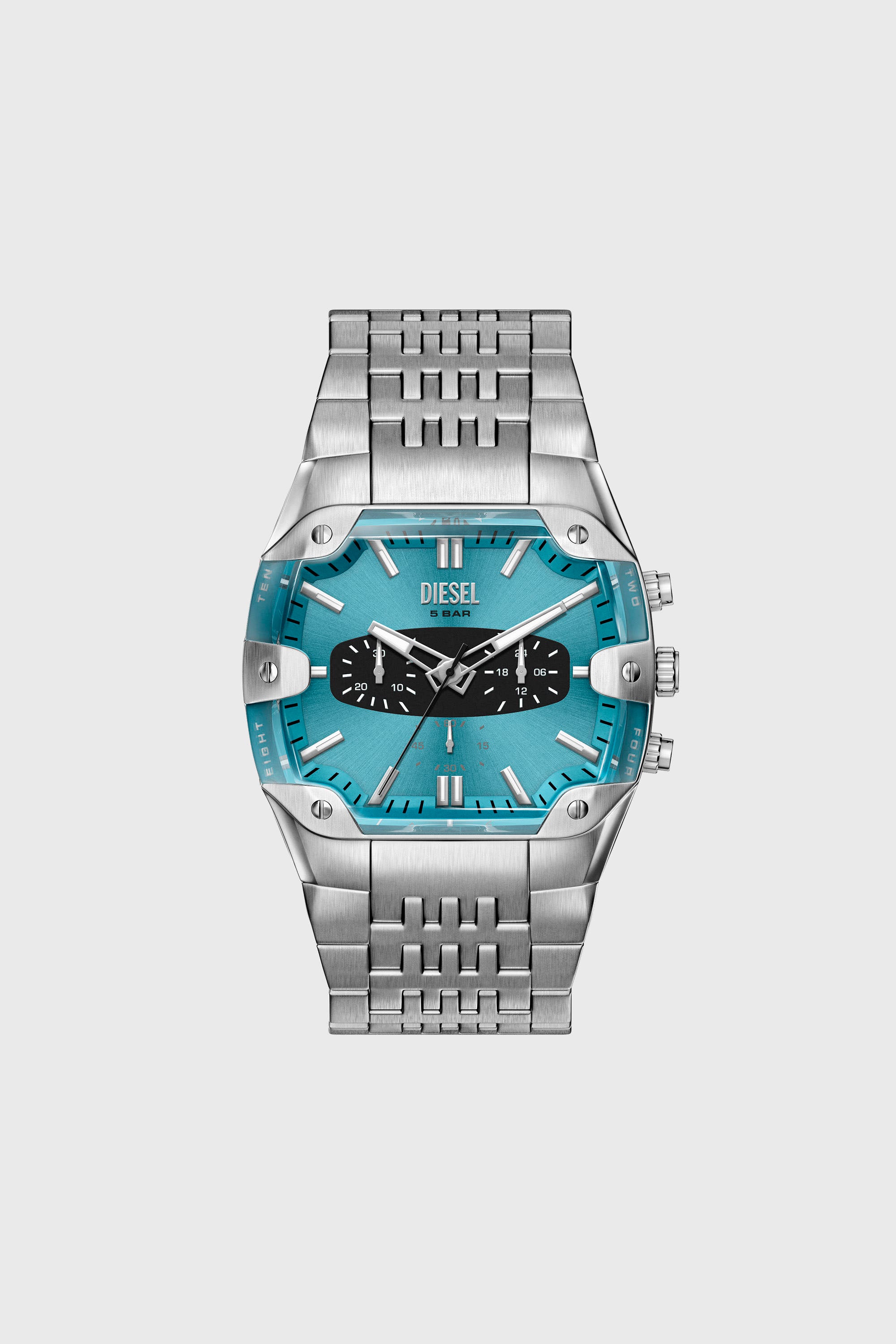 Diesel - DZ4725 WATCH, Male's 時計 in シルバー - 1