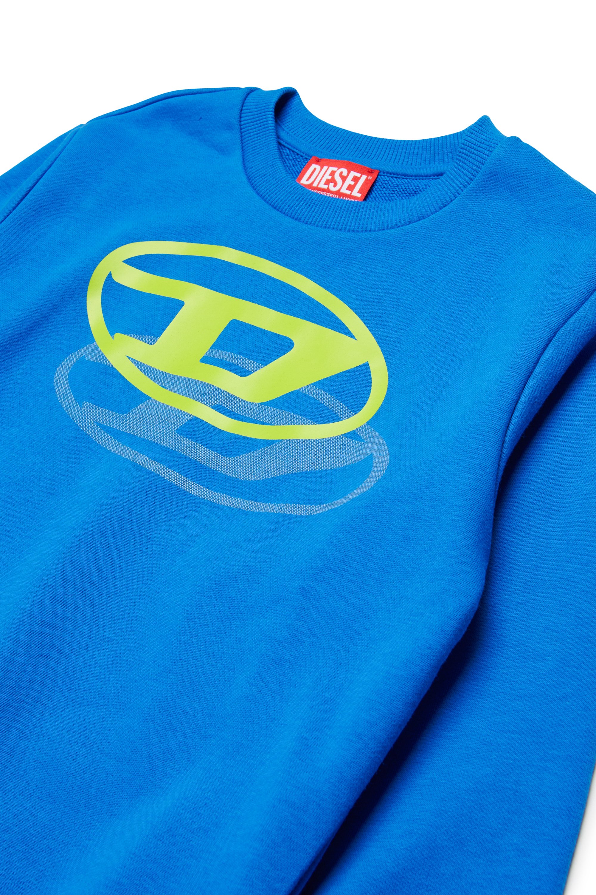 Diesel - SVALE OVER, Male's プルオーバースウェット in ブルー - 3