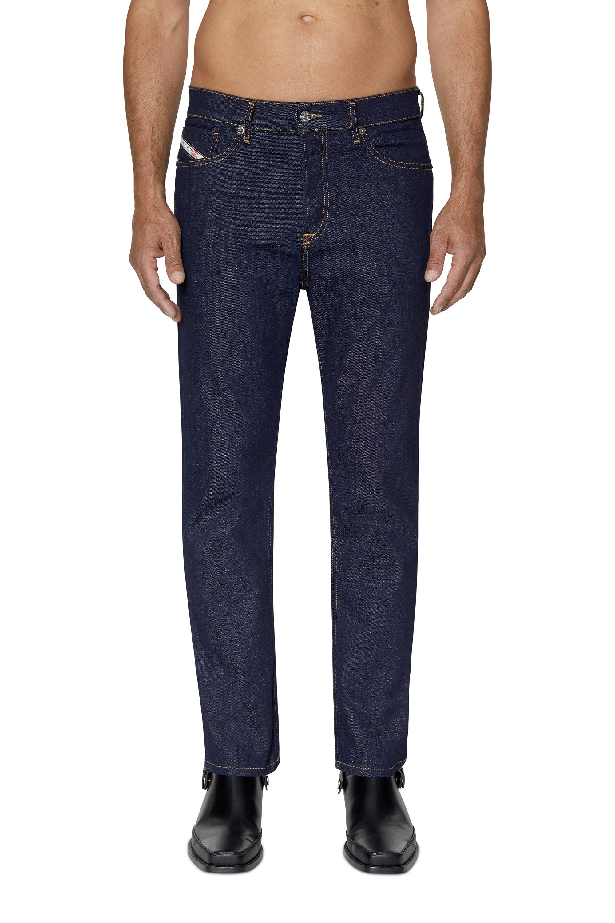 Diesel - 2005 D-FINING Z9B89 Tapered Jeans, ダークブルー - Image 1