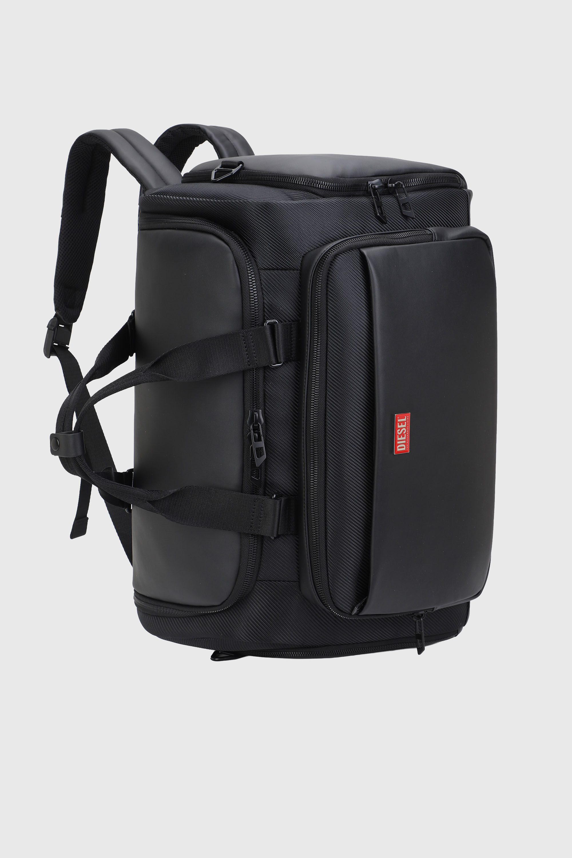 Diesel - DIESEL CARBON FIBER DUFFLE-BLACK DSB002, Unisex's Pratical business duffle bag in ブラック - 5