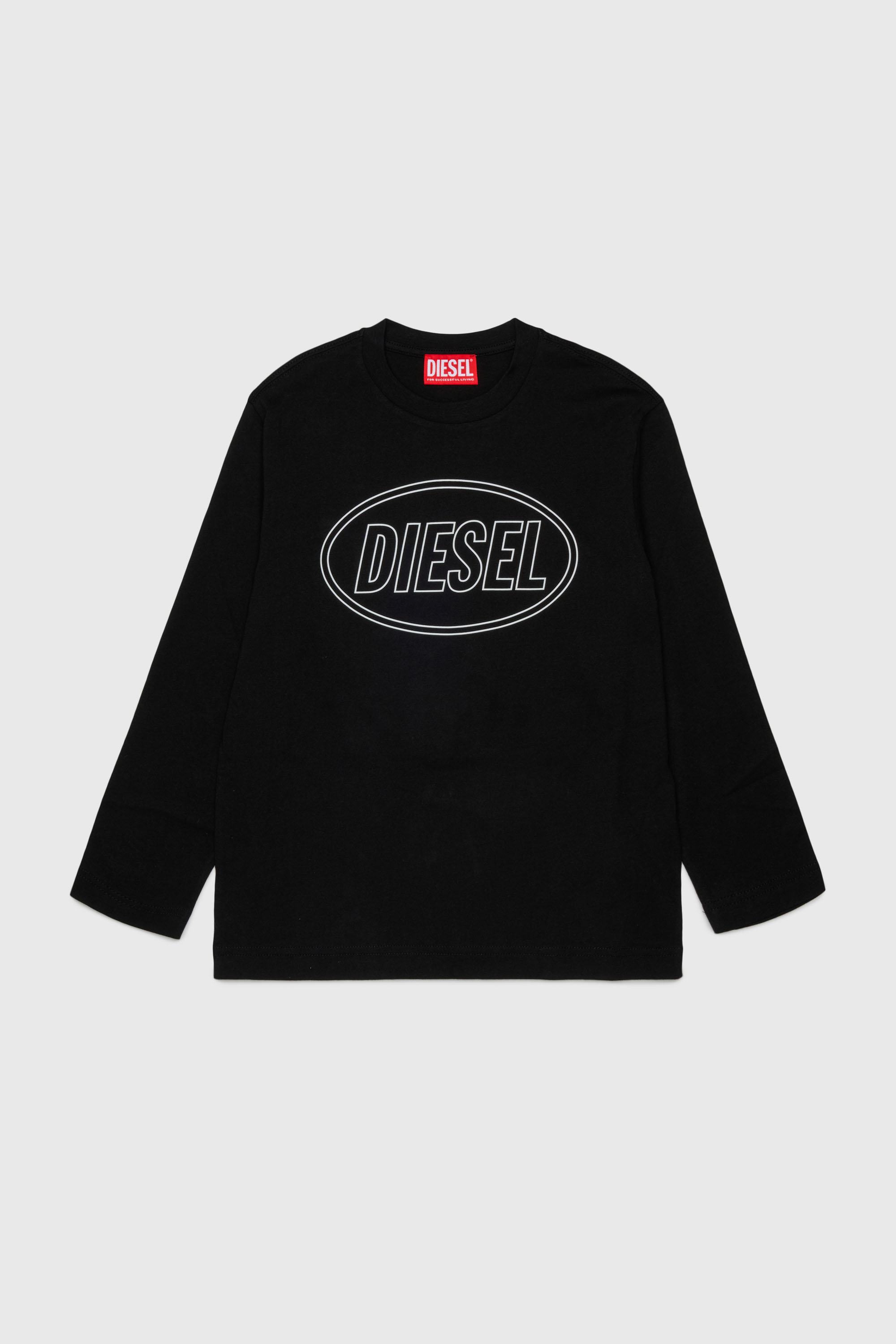 Diesel - TCIRCLELS OVER, Male's Tシャツ in ブラック - 1
