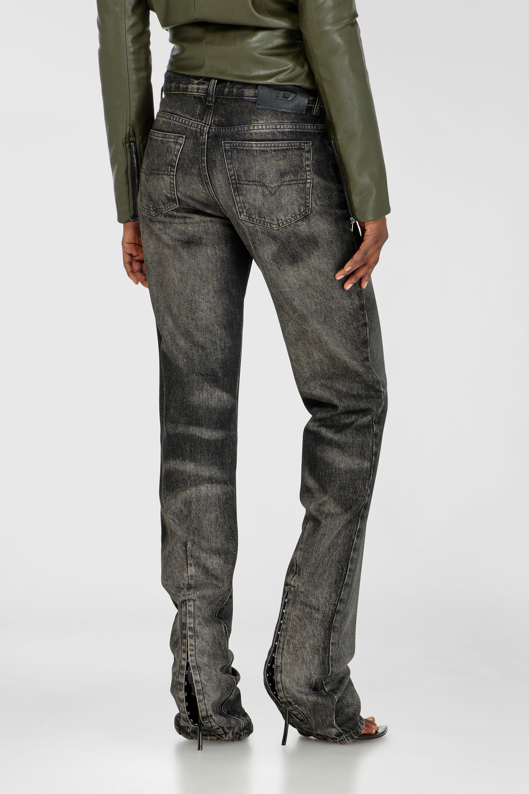 Diesel - Female's Regular Jeans D-Heel 09R33, ブラック/ダークグレー - 5