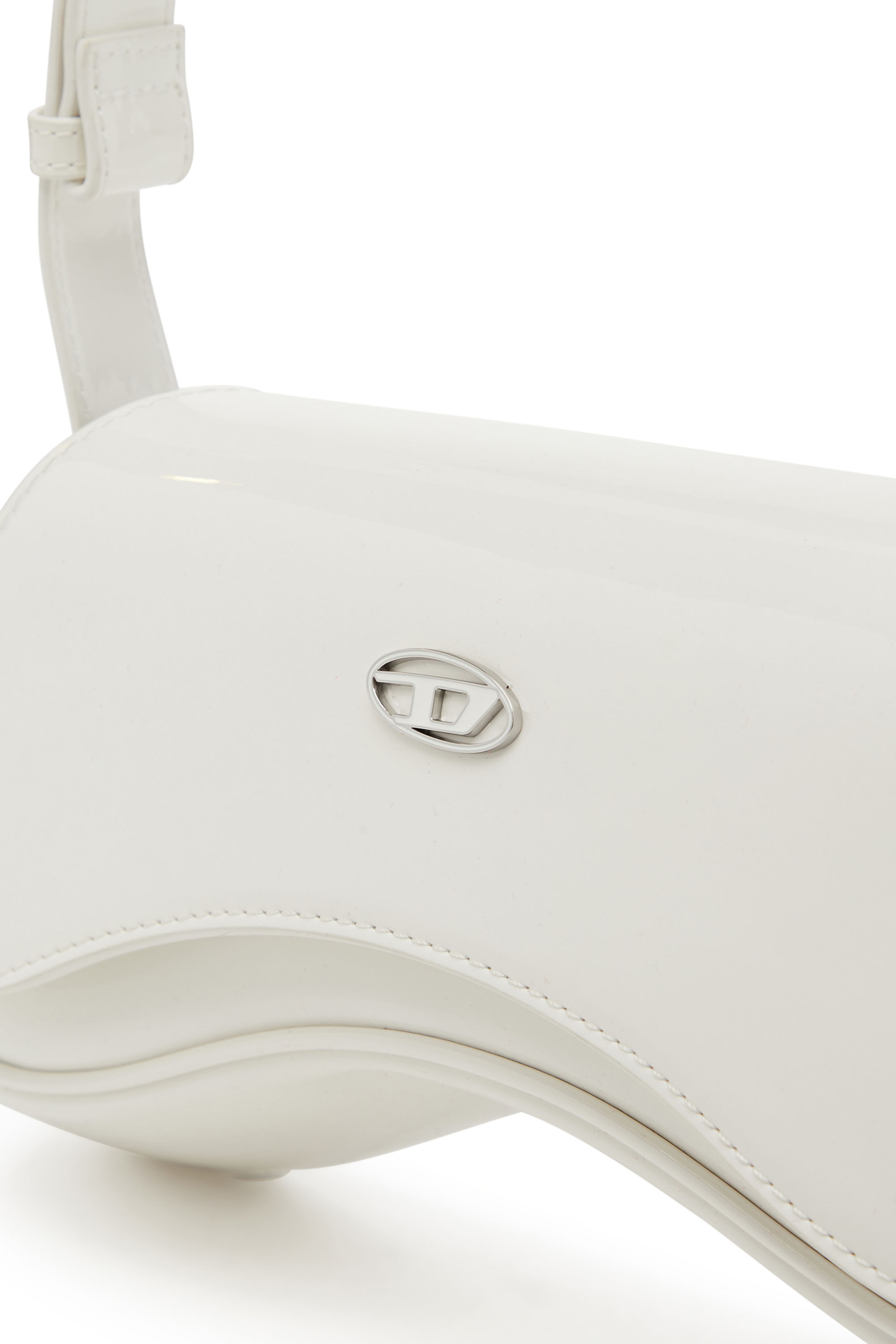 Diesel - PLAY CROSSBODY, Female's Play-Glossy crossbody bag in ホワイト - 5