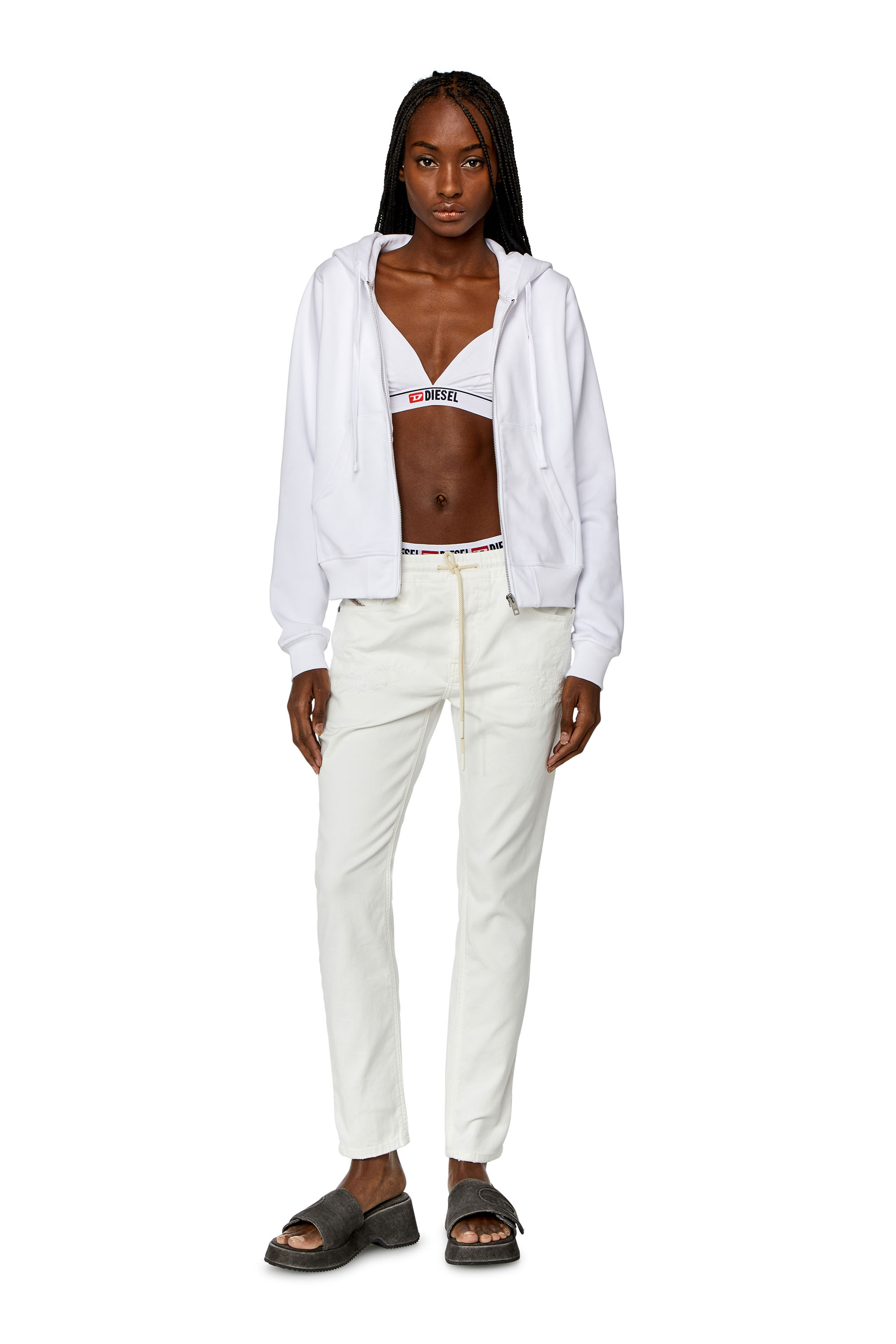 Regular 2031 D-Krailey Joggjeans® 068HV, ホワイト Diesel - Female's Regular 2031 D-Krailey Joggjeans® 068HV, ホワイト - 1