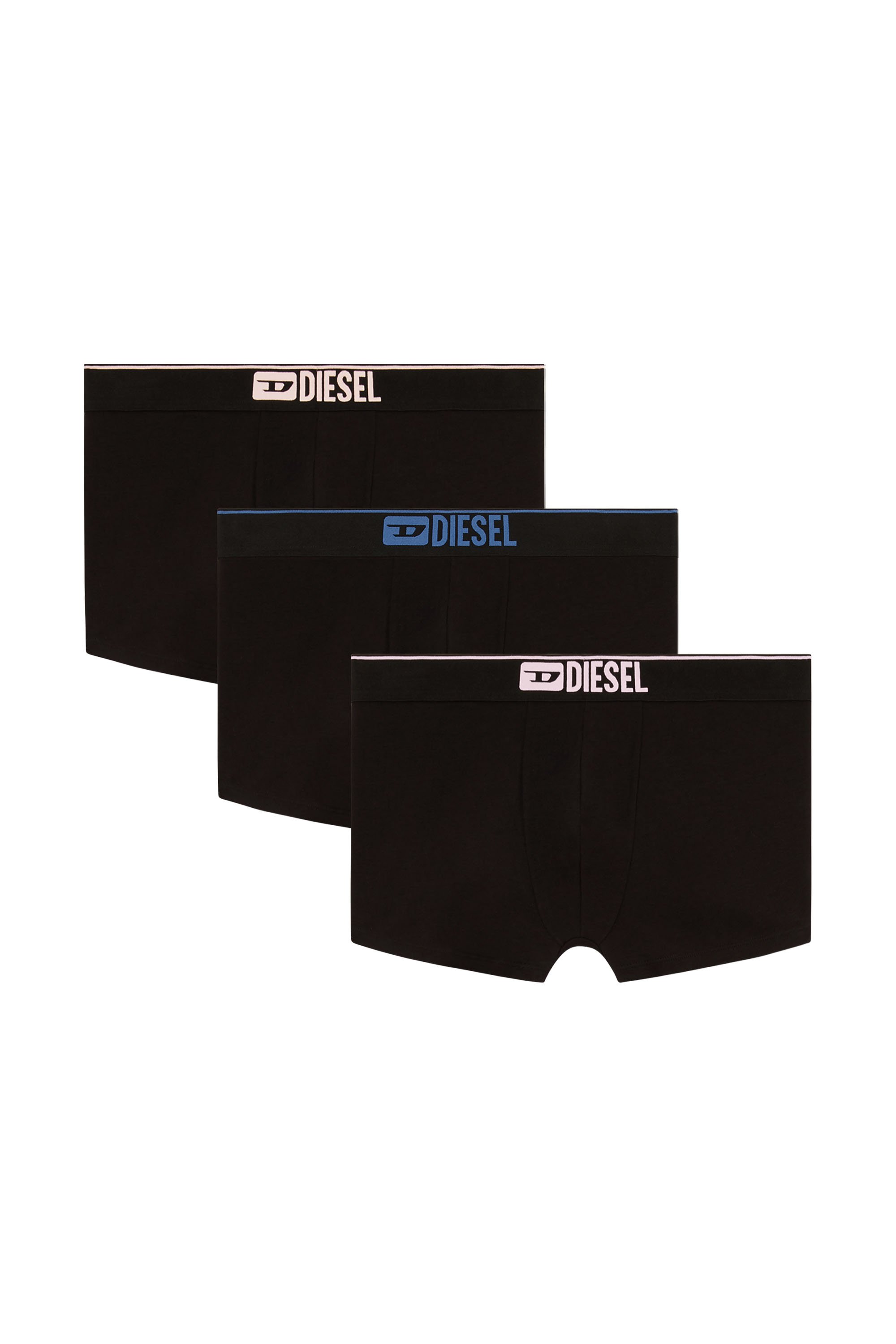 Diesel - UMBX-DAMIENTHREEPACK, Male's ボクサーパンツ 3枚パック in ブラック - 2