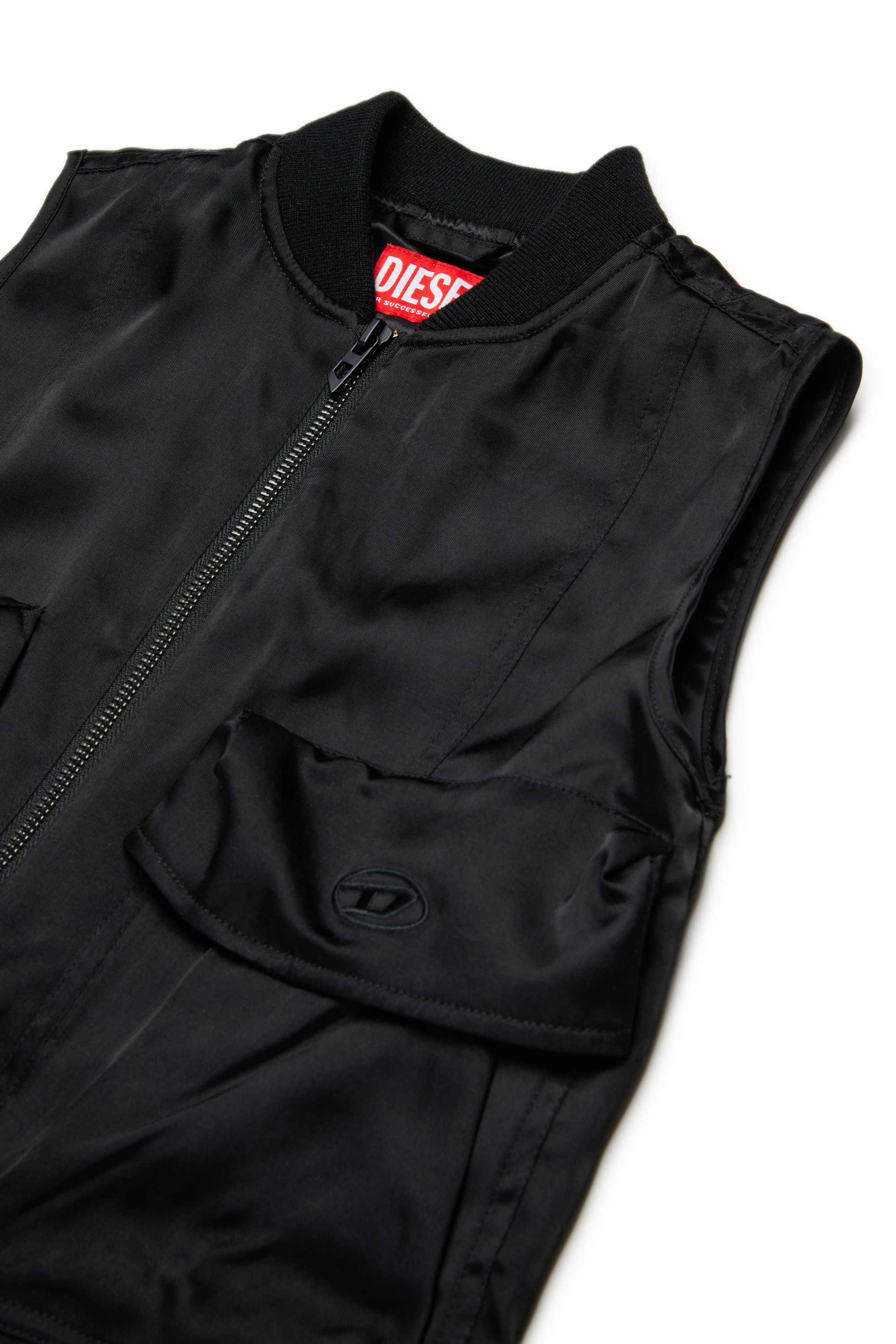 Diesel - JSAFFY, Female's スリーブレスジャケット in ブラック - 3
