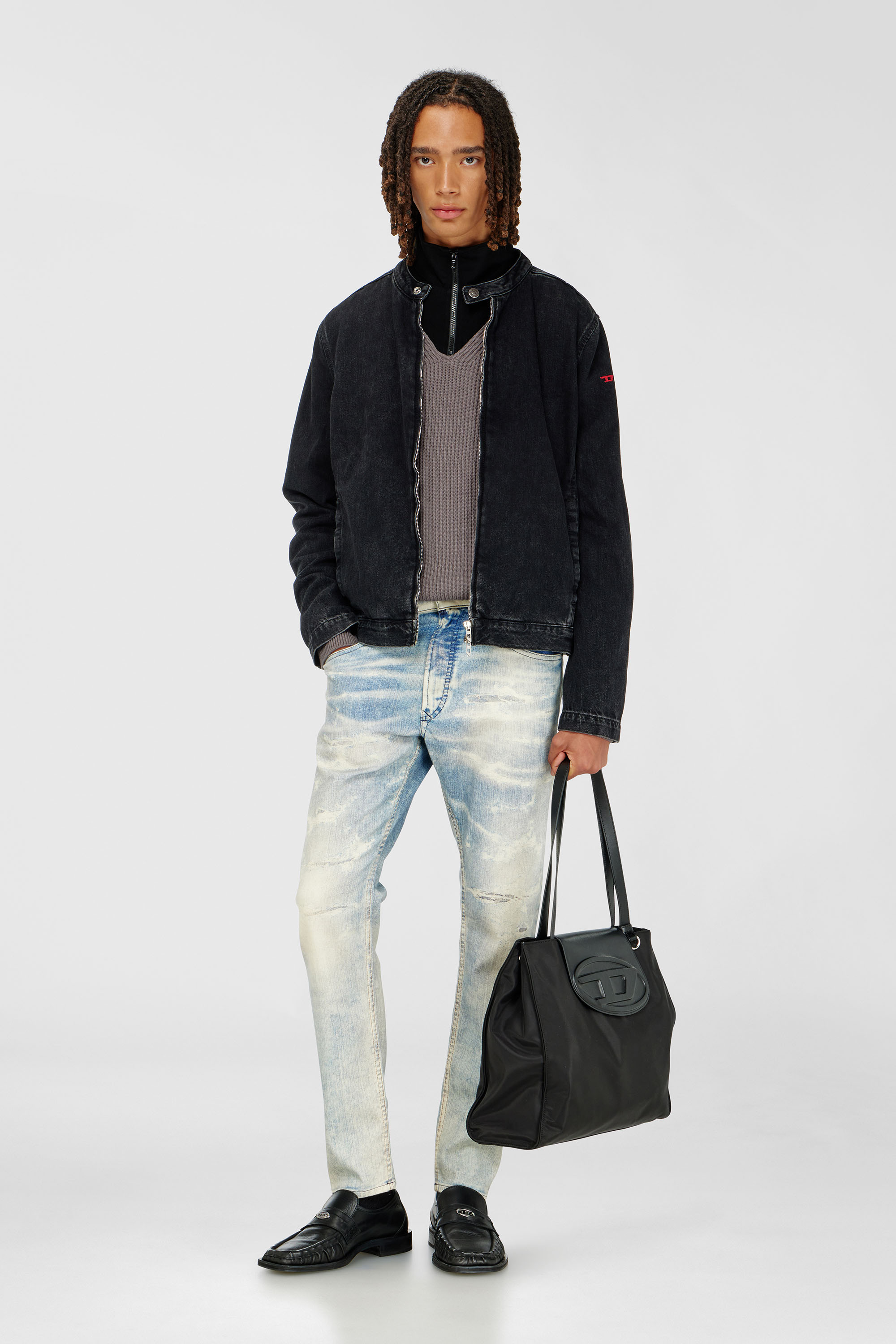 Diesel - 1DR TOTE E/W, Unisex's トートバッグ in ブラック - 1