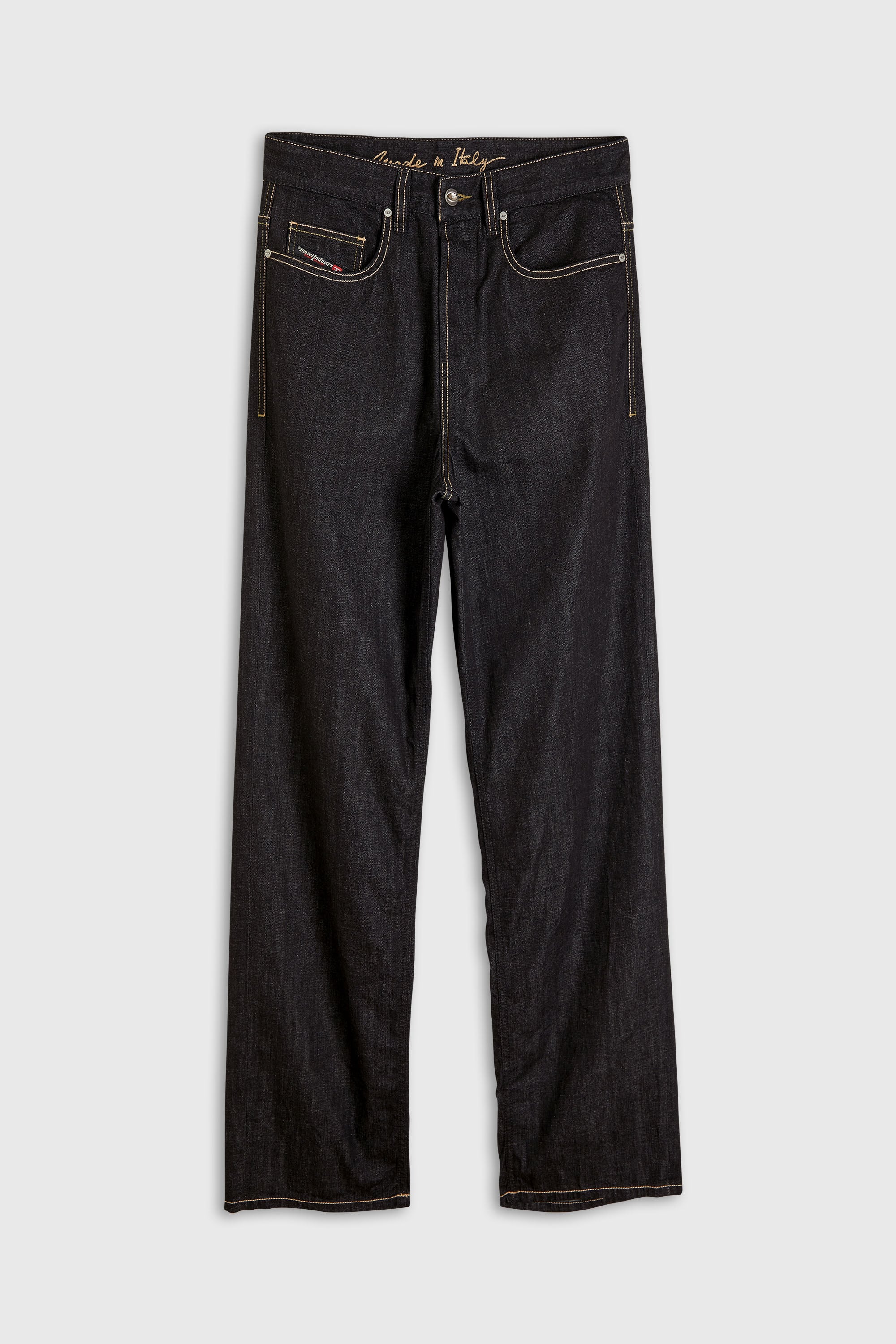 Diesel - Male's Relaxed Jeans 2001 D-Macro 09R42, ブラック/ダークグレー - 2