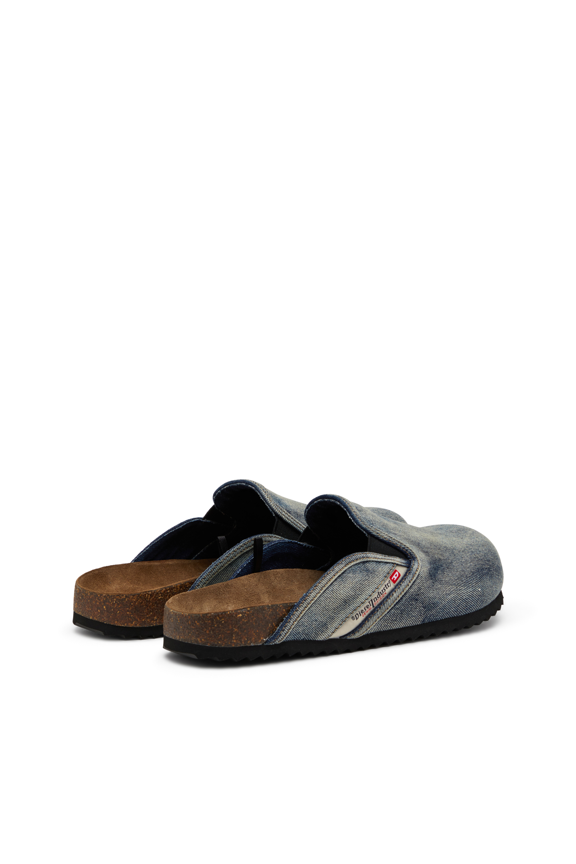 Diesel - D-WOODSTOCK SLIP-ON, Male's デニムスリッポンミュール in ダークブルー - 3
