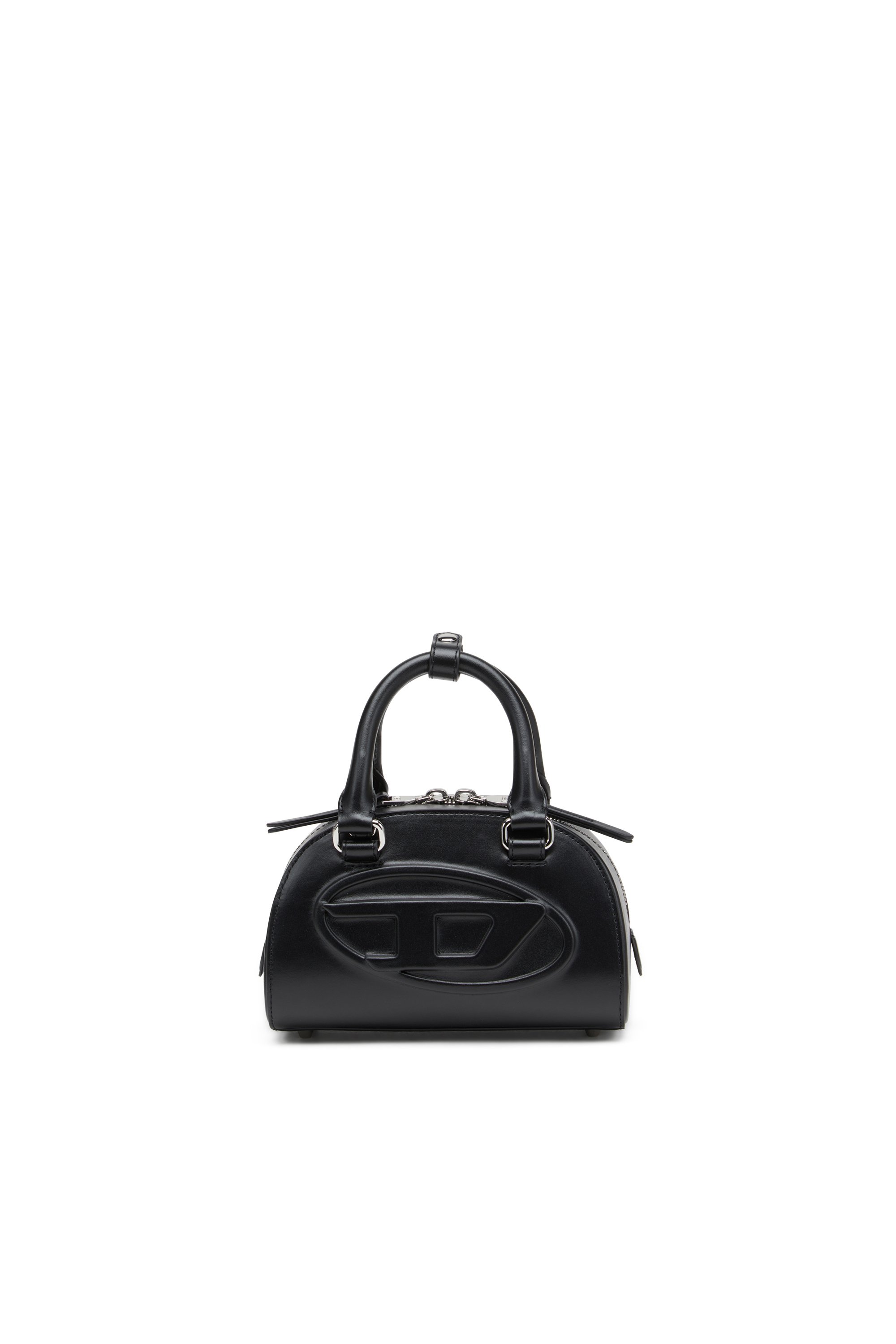 Diesel - 1DR DOME CROSSBODY, Female's Leather mini bowling bag in ブラック - 1