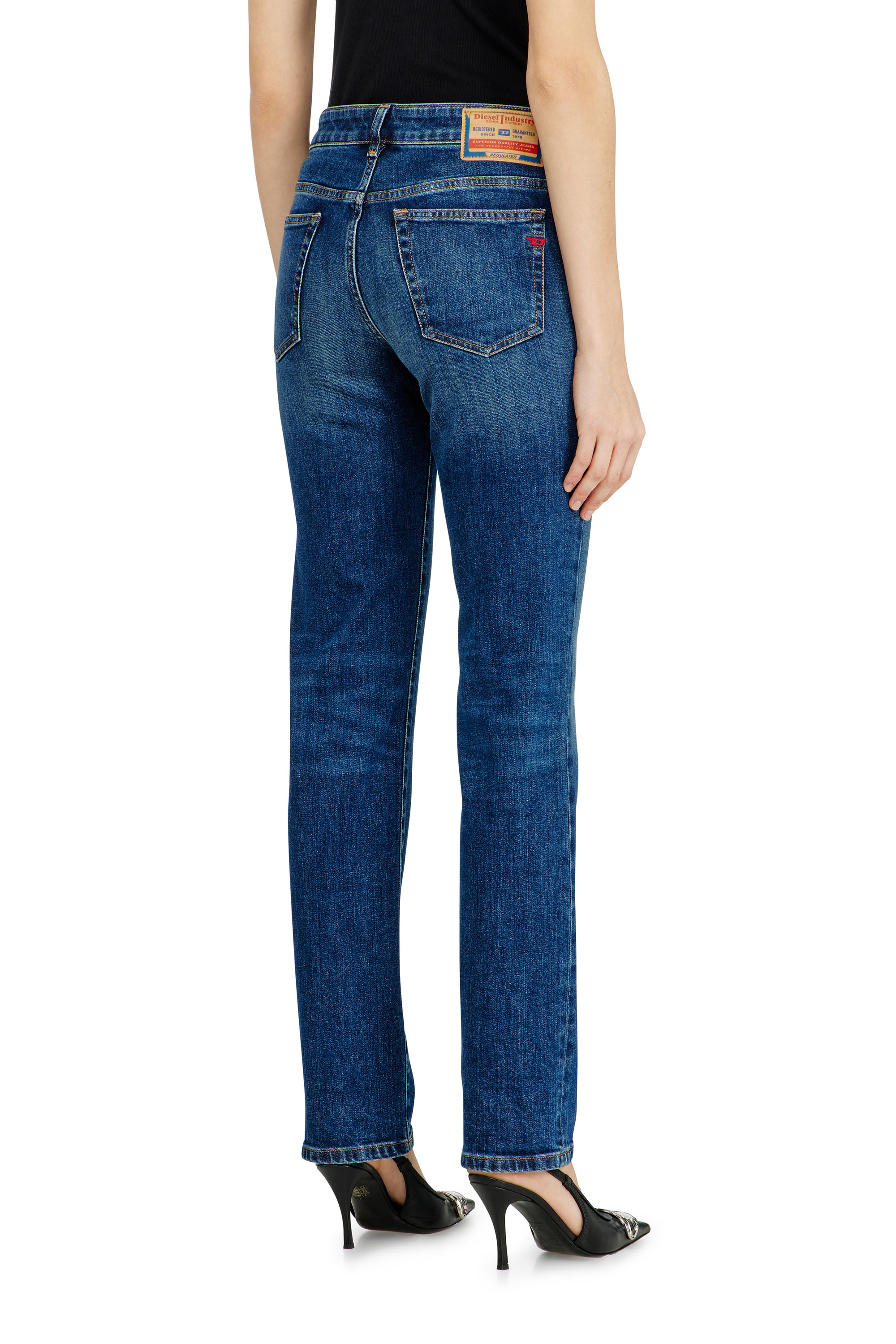 Diesel - Female's Regular Jeans 1989 D-Mine 09I28, ダークブルー - 5