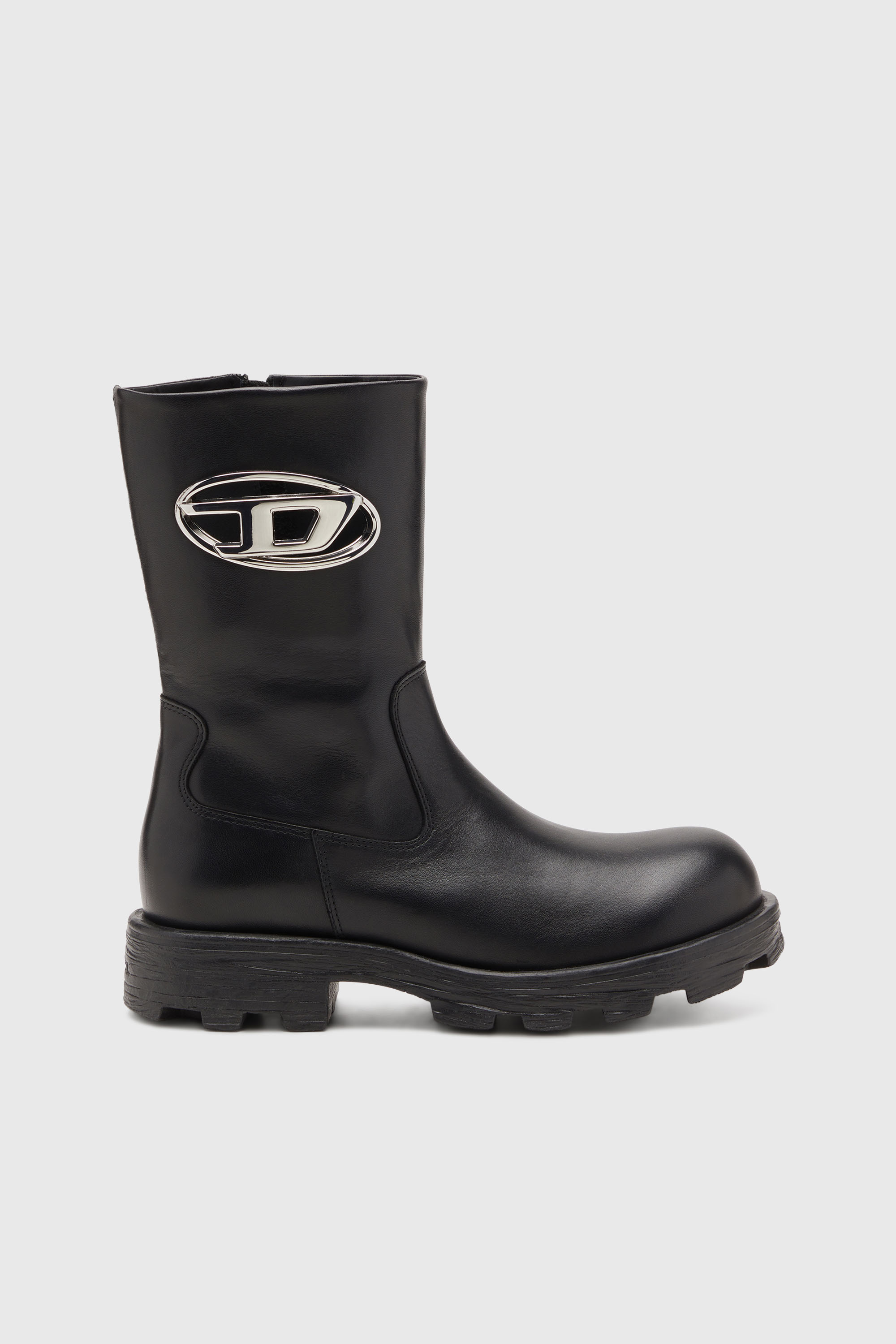 Diesel - D-HAMMER BKR D W, Female's ショートブーツ in ブラック - 1