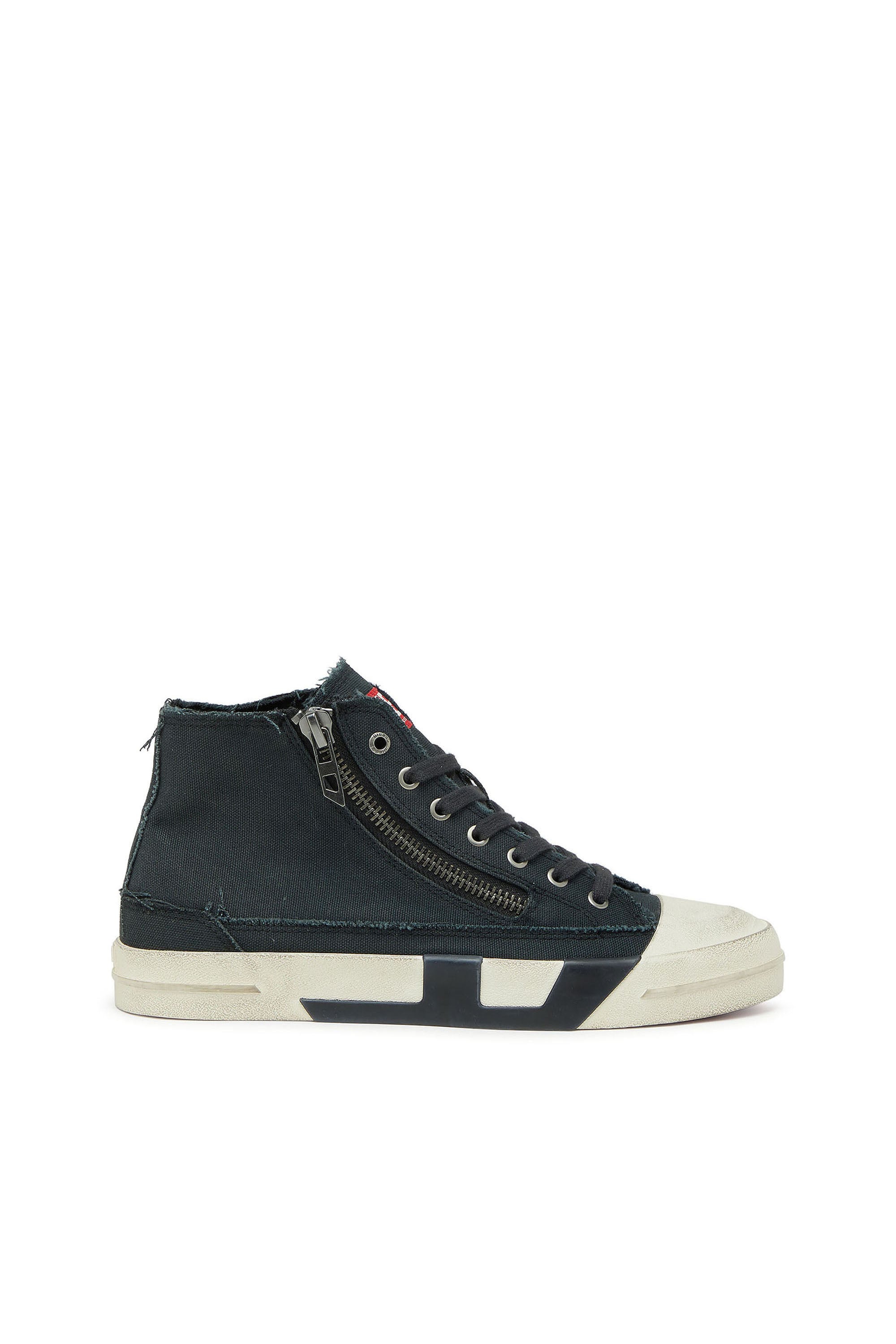 Diesel - S-D-VERSE ZIP MID II, Male's ミッドカットスニーカー in ブラック - 1